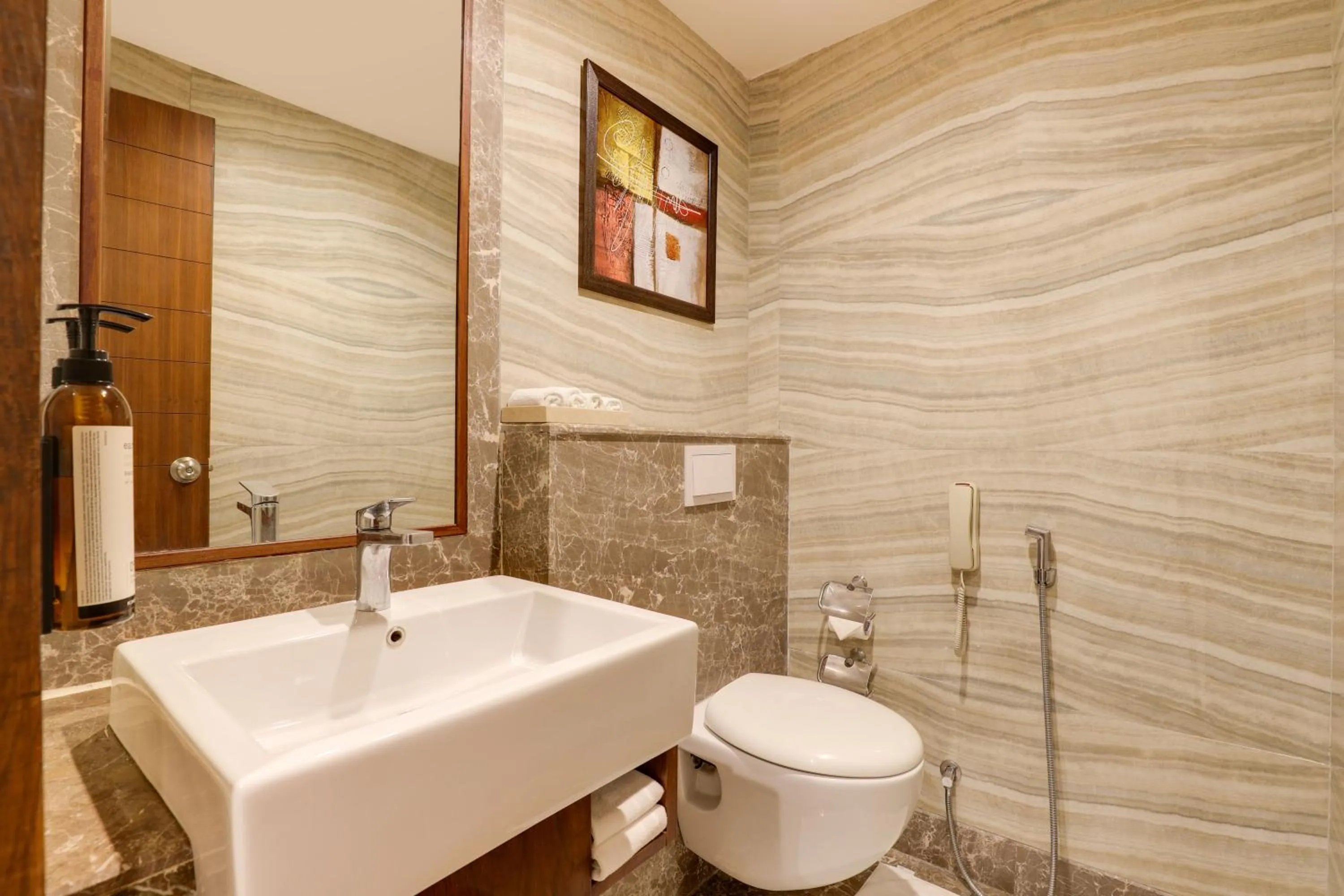 Toilet in Saura Hotel, Agra - A Club Mahindra Associate