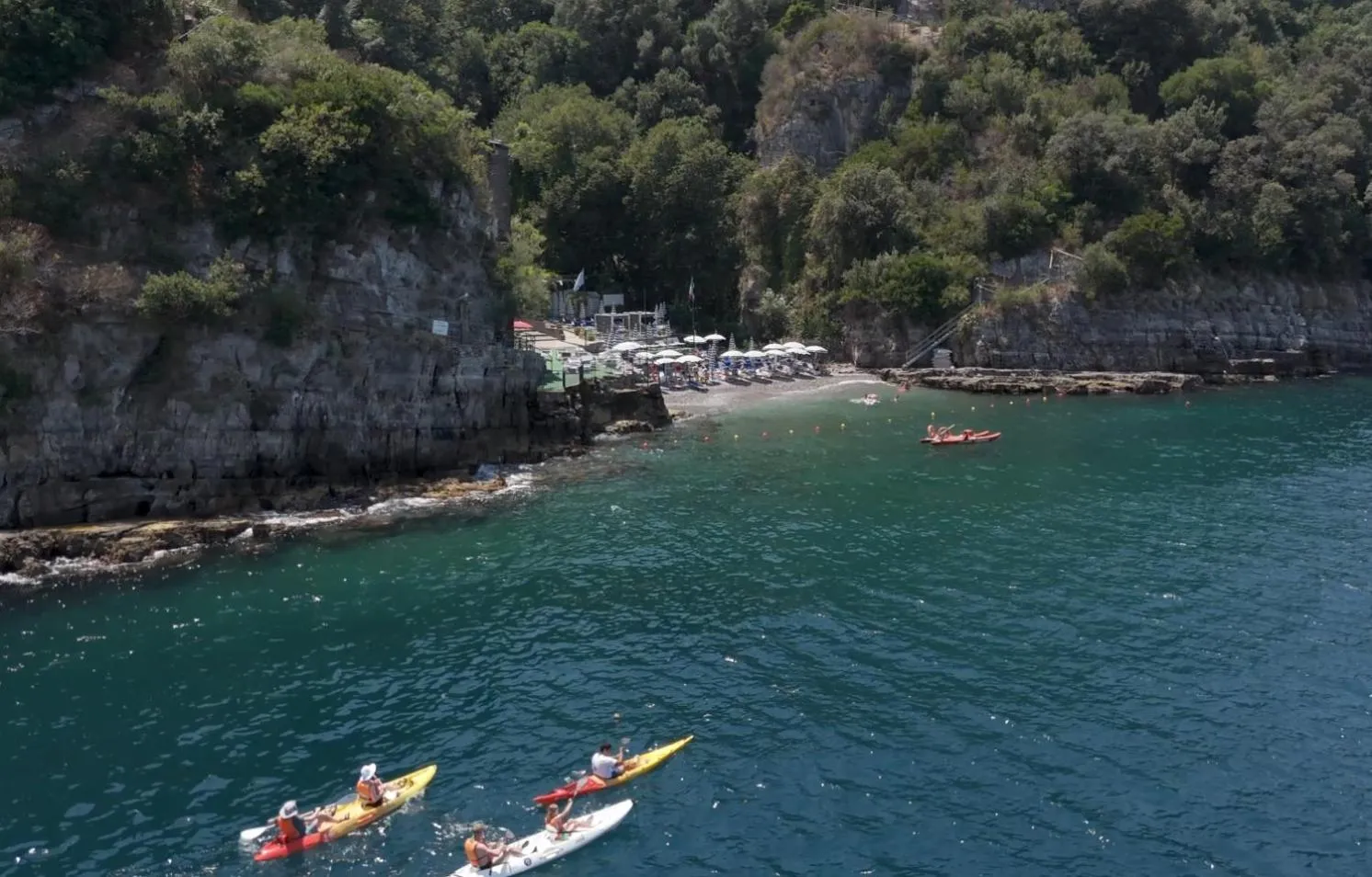 Beach in Hotel La Tonnarella