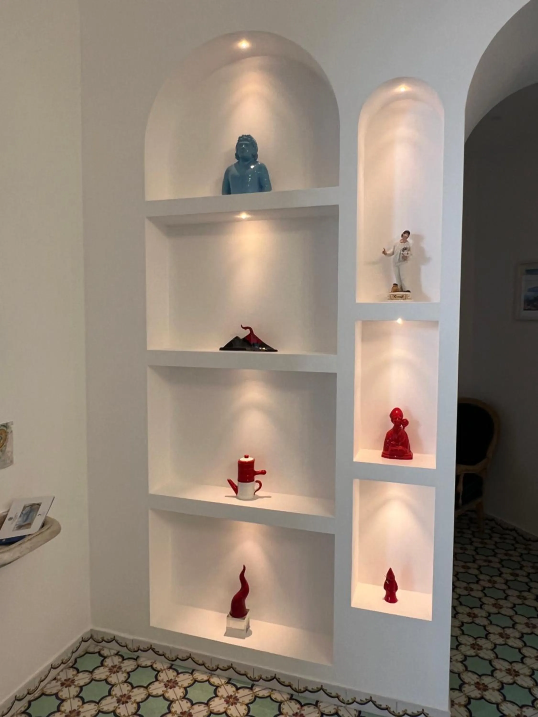 Decorative detail in Hotel La Tonnarella