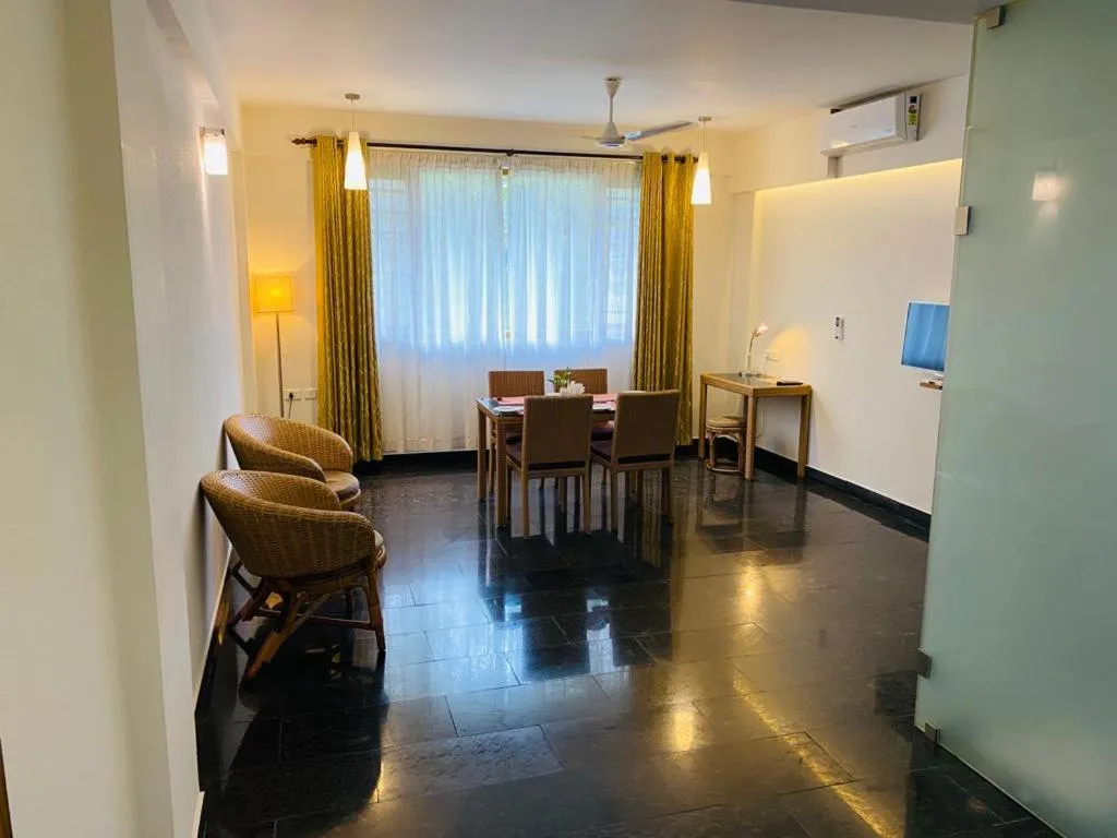 Seating area in Peppervine Hotel