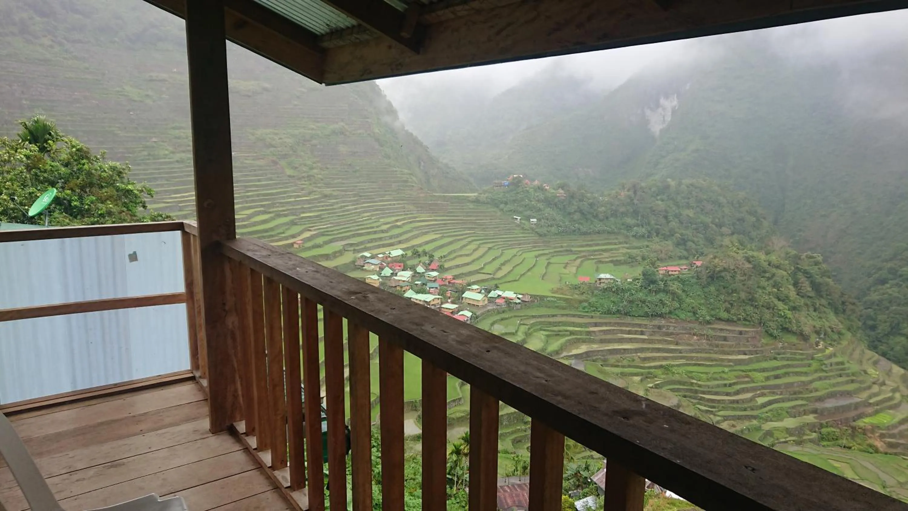 Balcony/Terrace in Batad Transient House