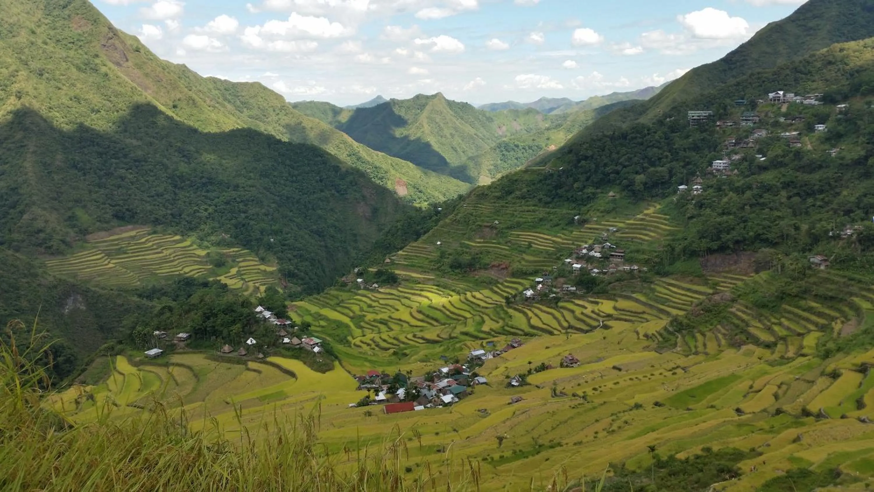 Landmark view in Batad Transient House