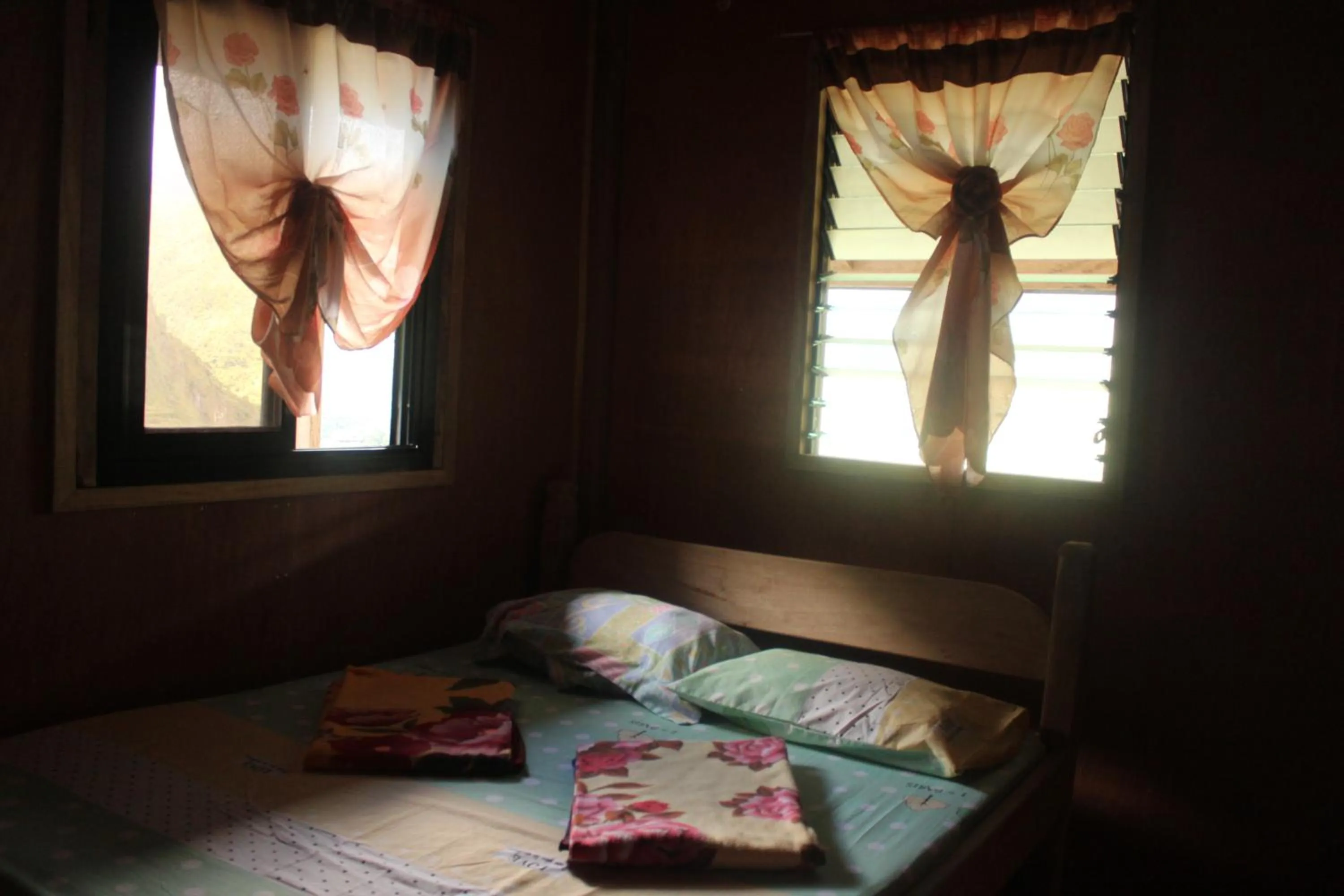 Bed in Batad Transient House