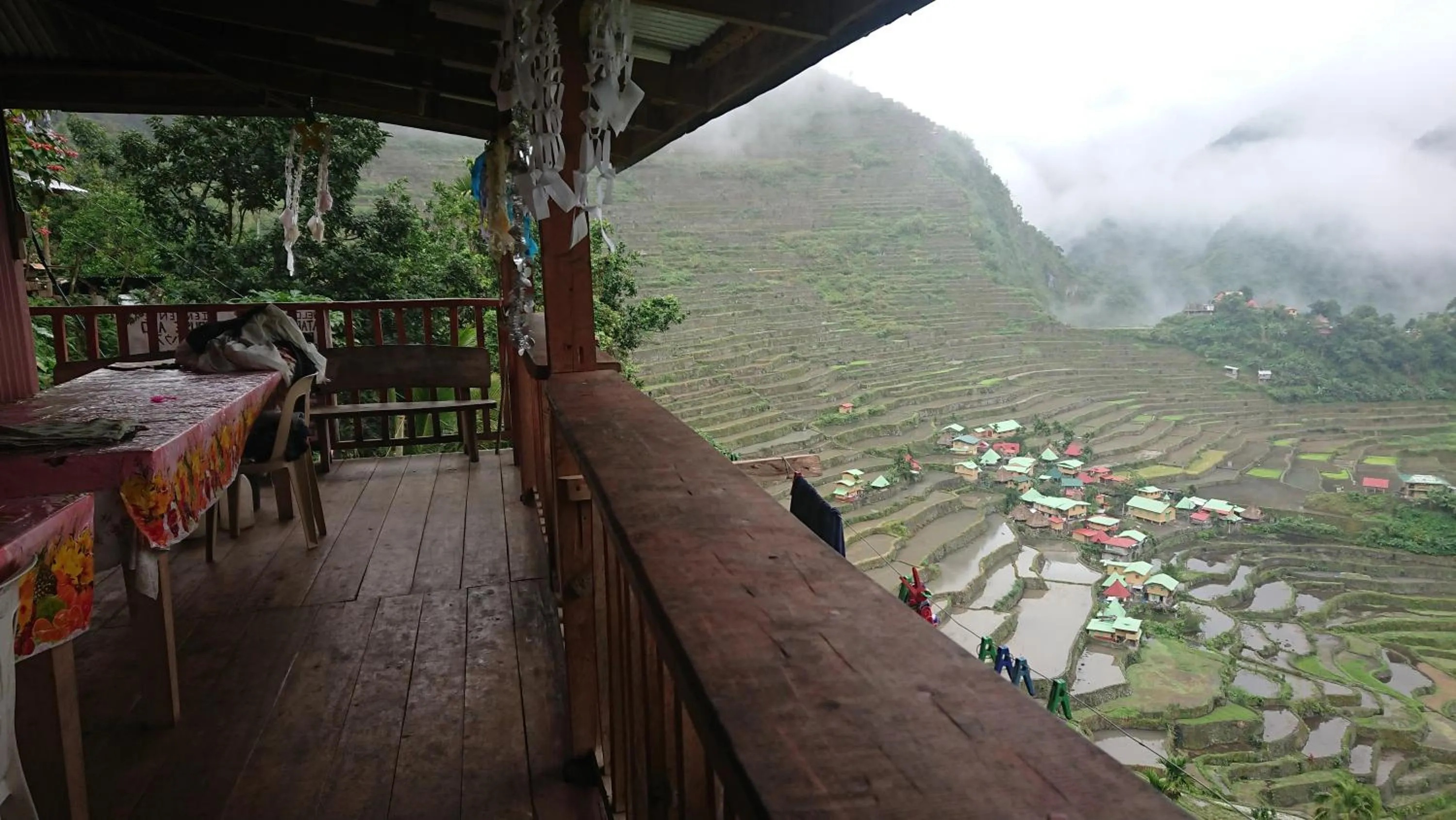 Balcony/Terrace in Batad Transient House