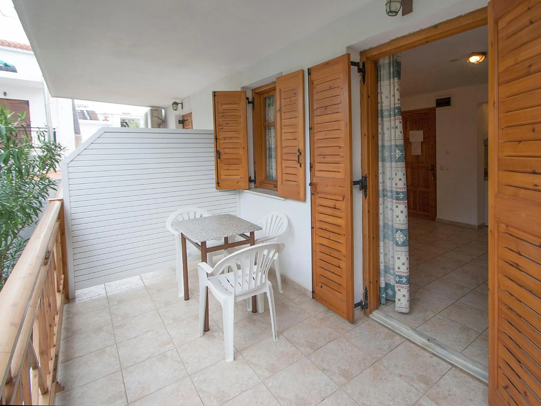 Balcony/Terrace, Dining Area in LAURA Skiathos