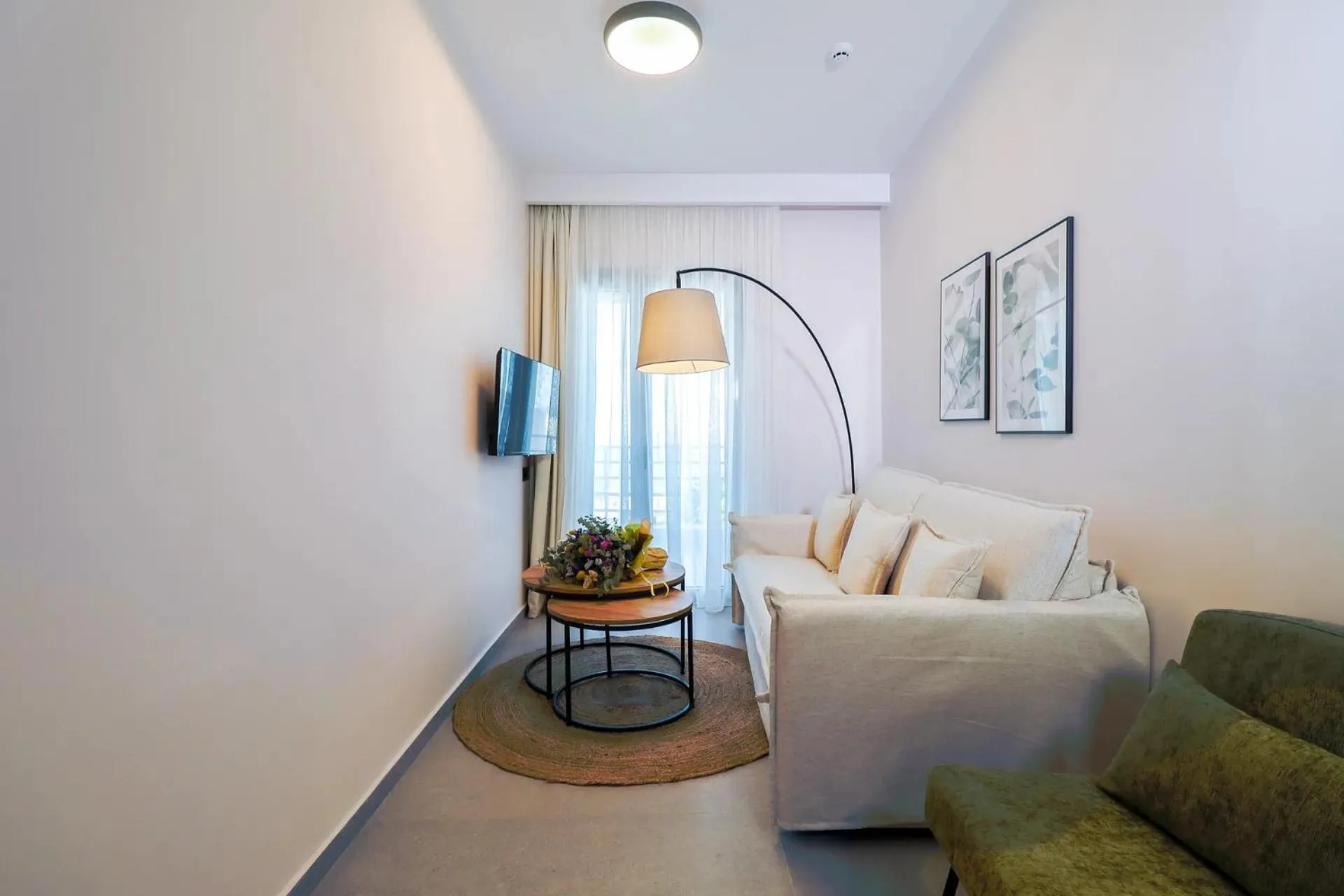 Living room in LIMNI Boutique Experience Evia