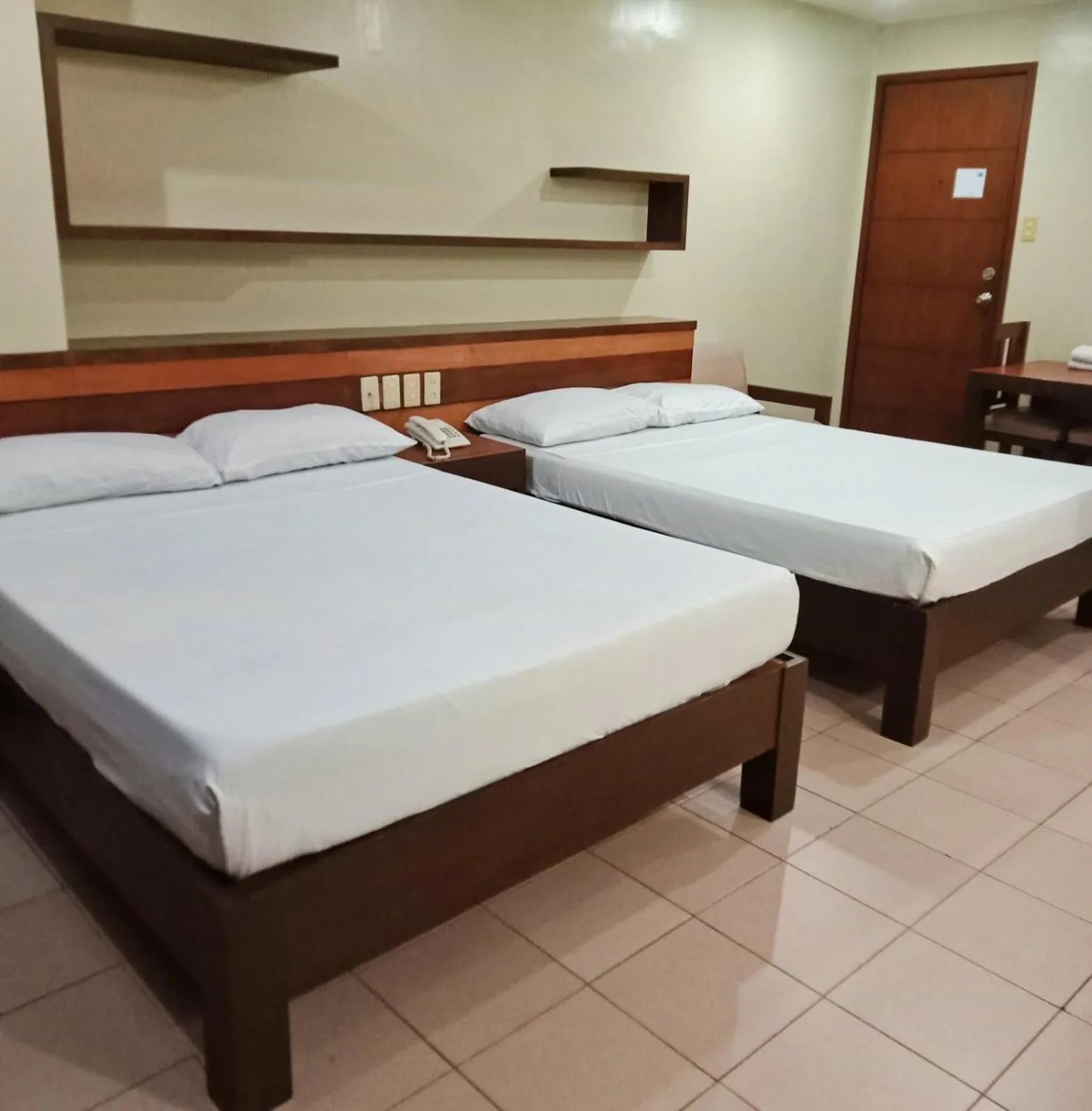 Bed in Joyce Apartelle Mandaluyong