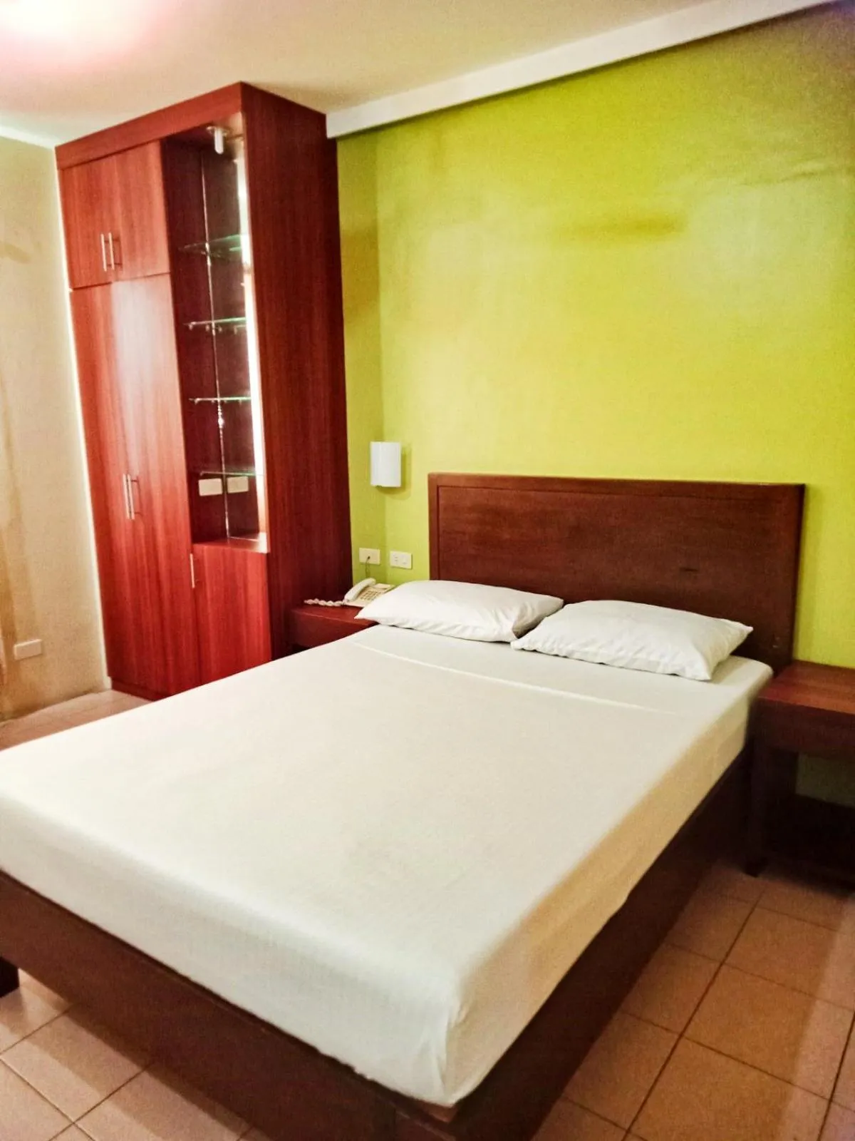 Bed in Joyce Apartelle Mandaluyong