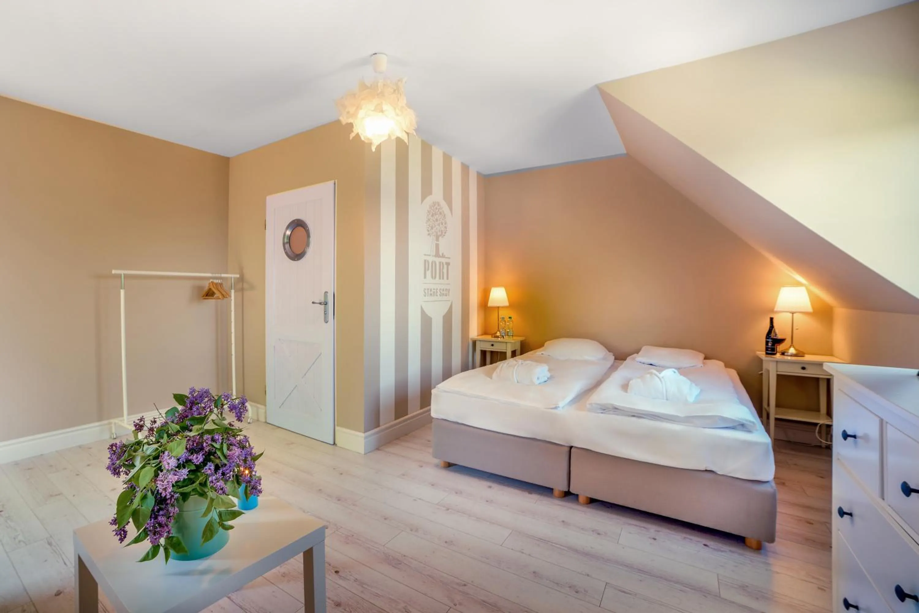 Photo of the whole room, Bed in Stare Sady Chillout Rooms "Pod Jabłoniami"