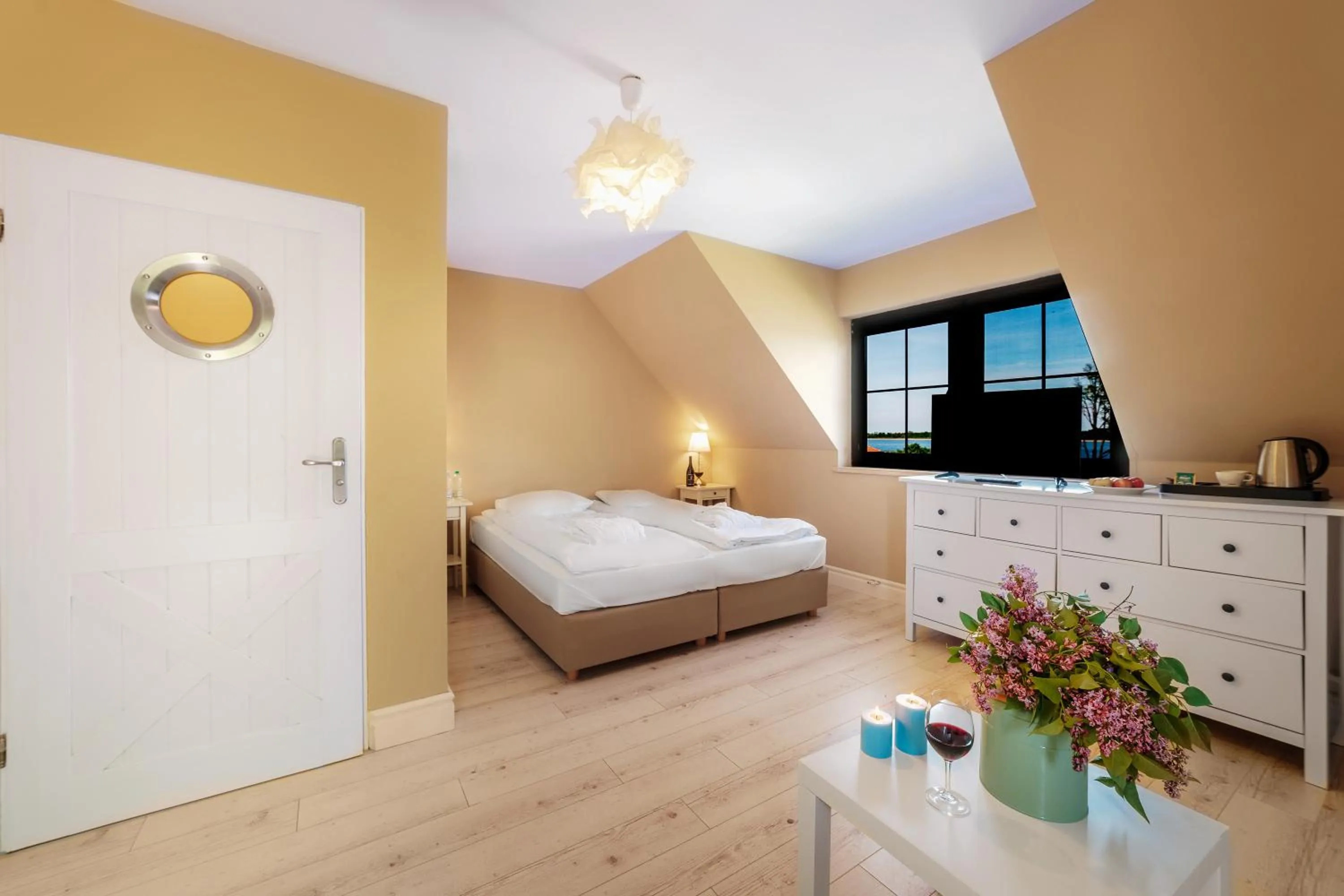 Photo of the whole room, Bed in Stare Sady Chillout Rooms "Pod Jabłoniami"