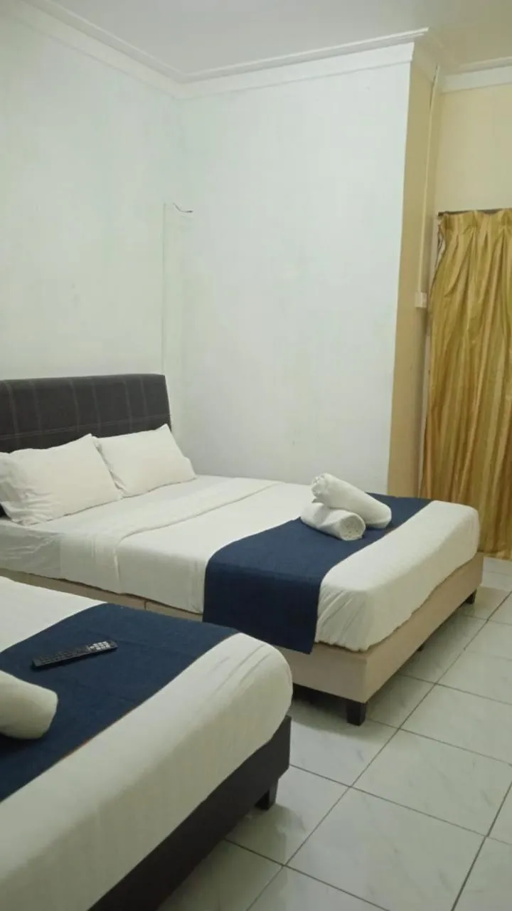 Bed in Cool view budget hotel