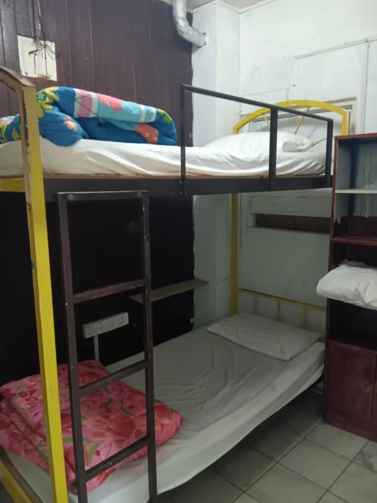 Bed in Cool view budget hotel