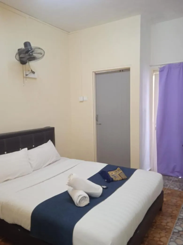 Bed in Cool view budget hotel