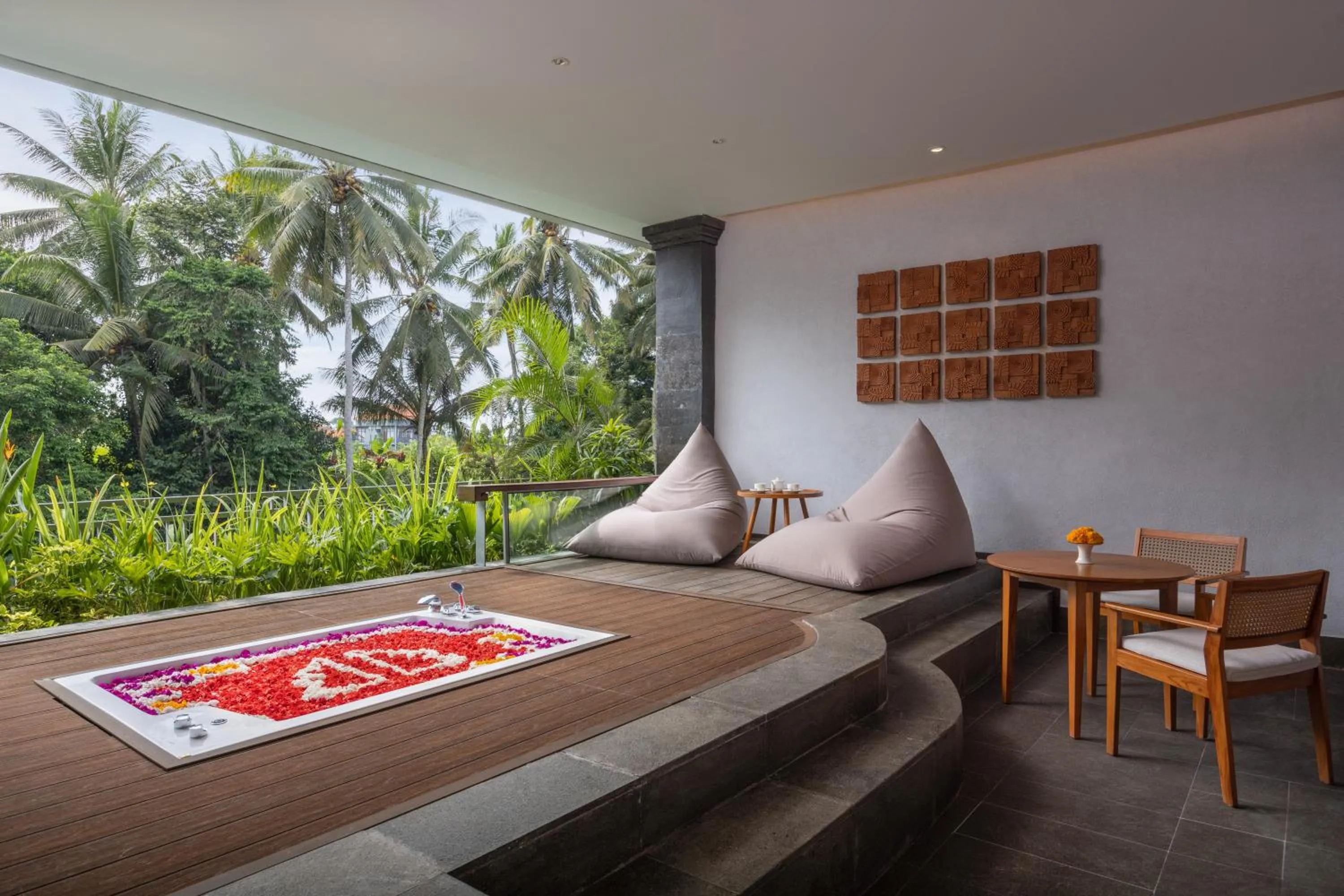 Balcony/Terrace, Bed in Anumana De Suite