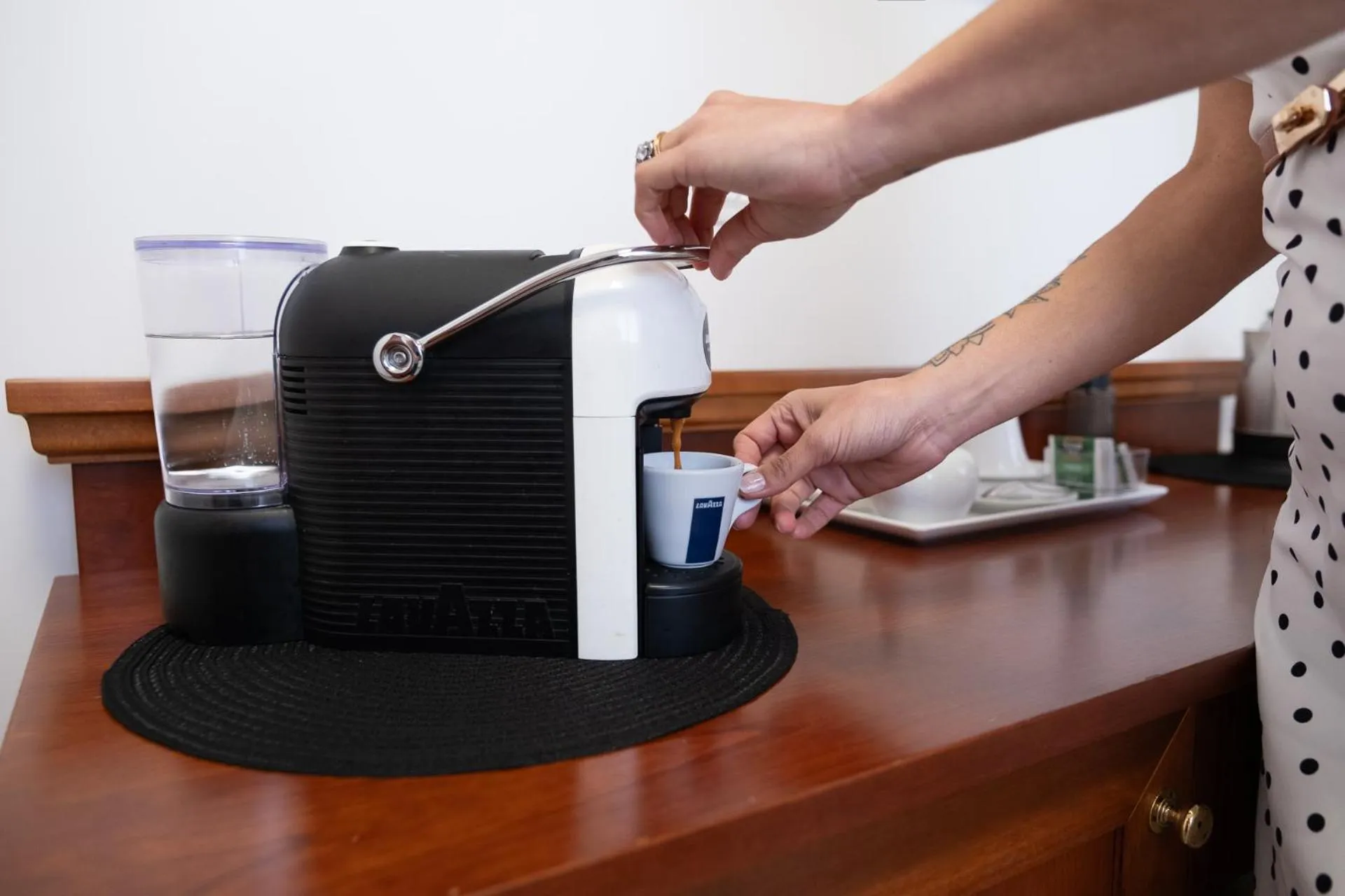 Coffee/tea facilities in Hotel Bastione