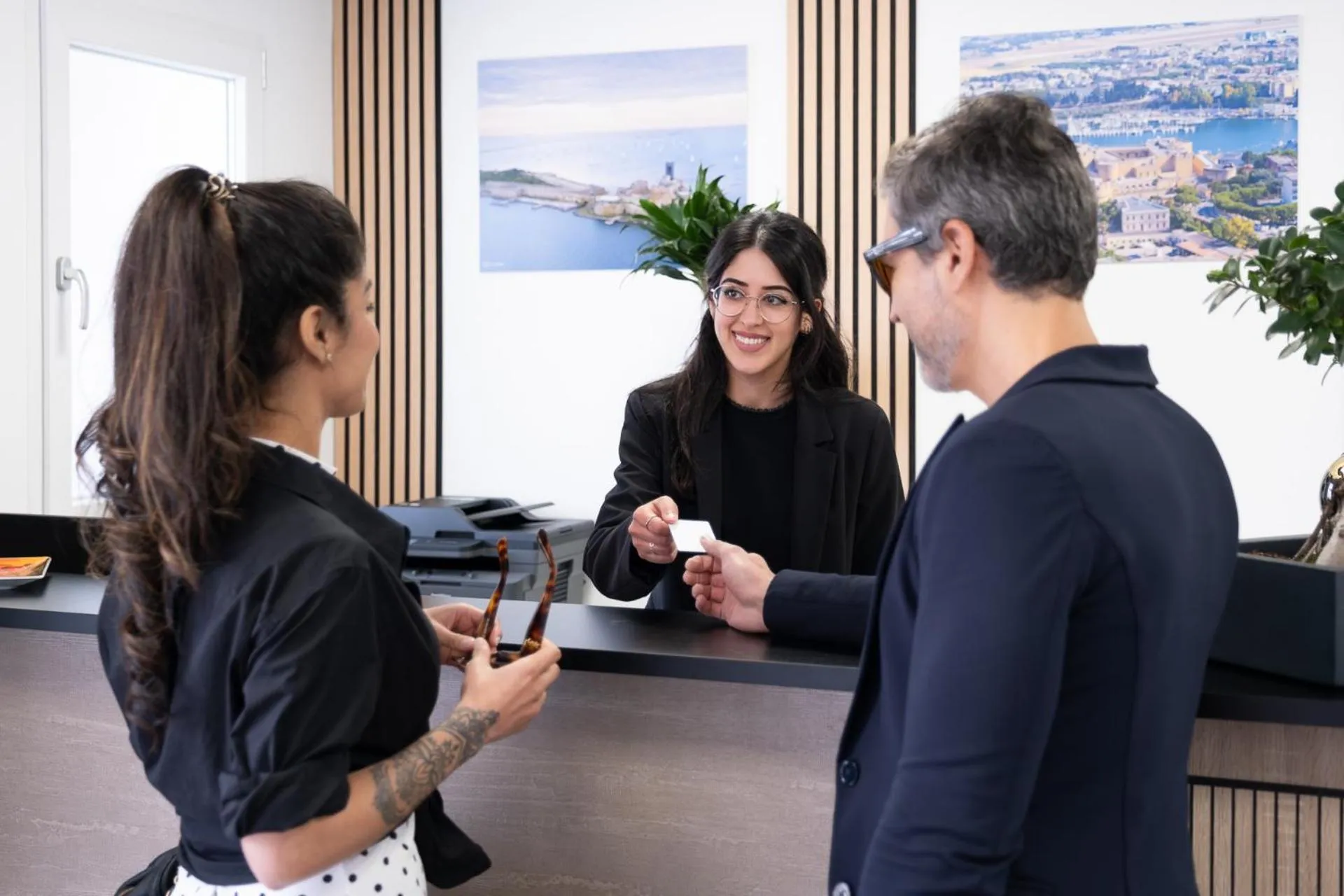 Lobby or reception in Hotel Bastione