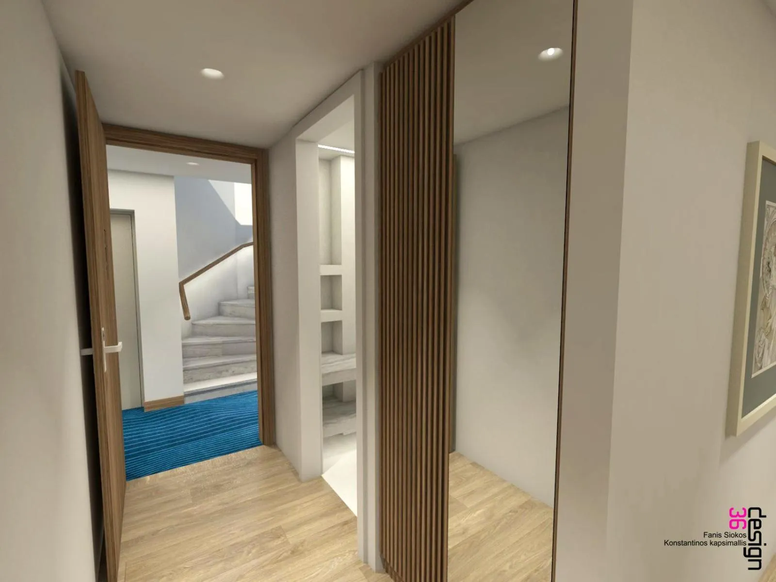 wardrobe in Zein Boutique Athens hotel