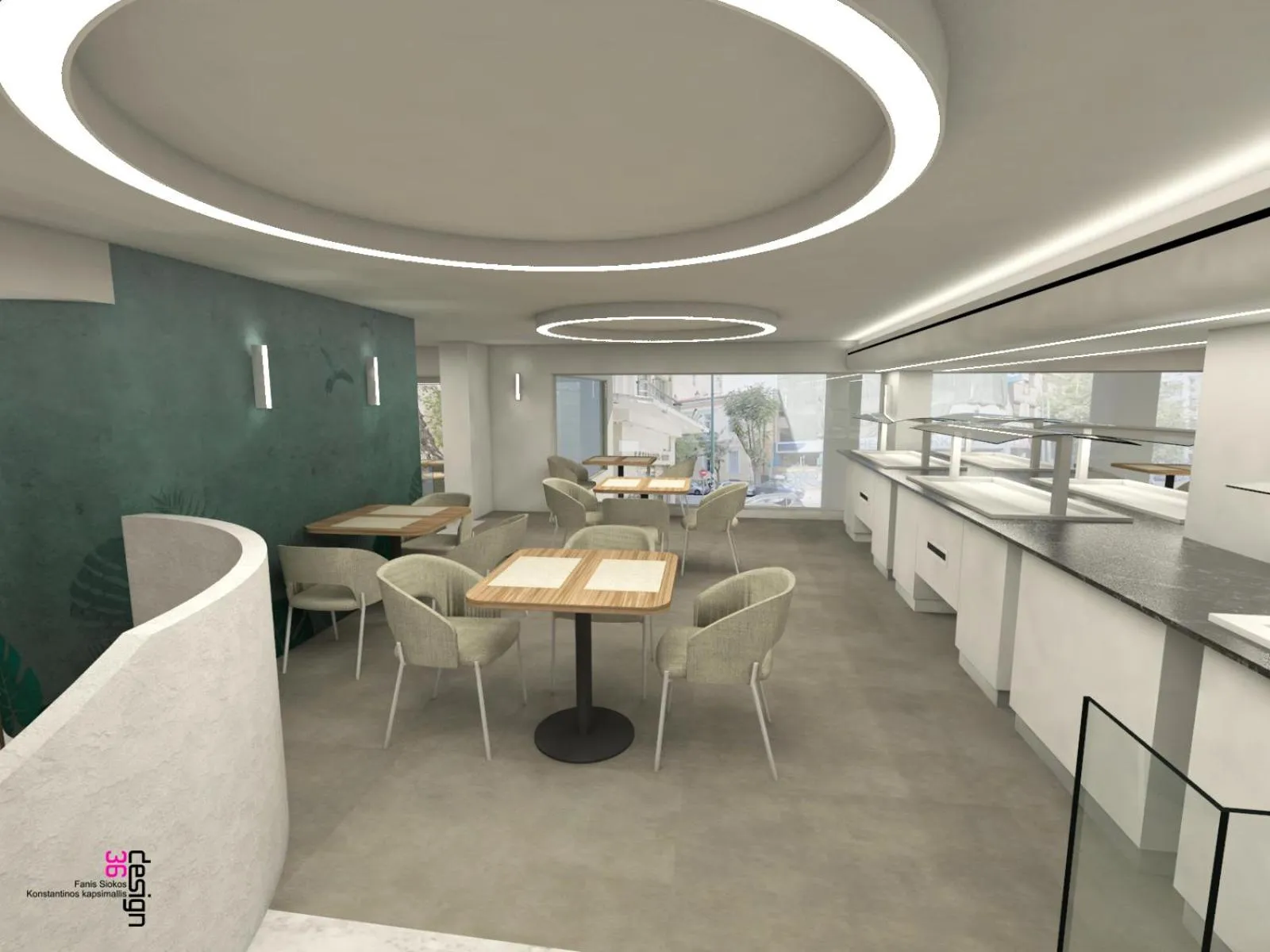 Restaurant/places to eat in Zein Boutique Athens hotel