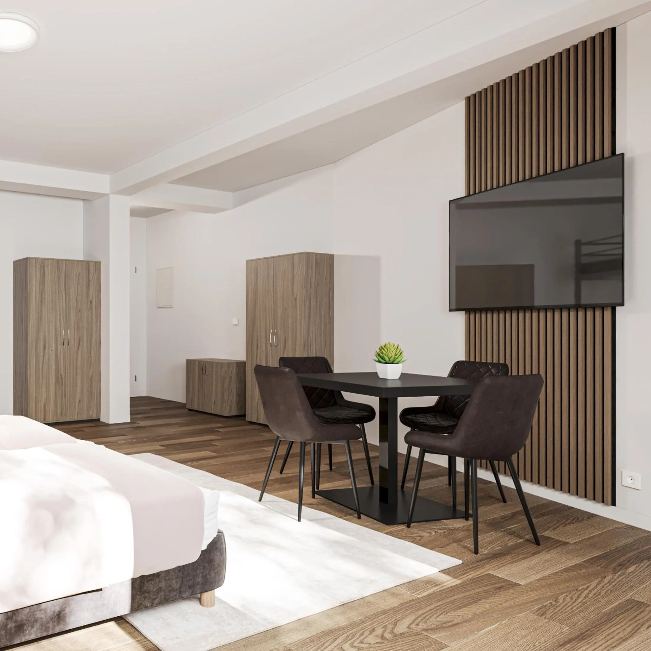 Dining area in WzW Apartments - Wohnraum zum Wohlfühlen