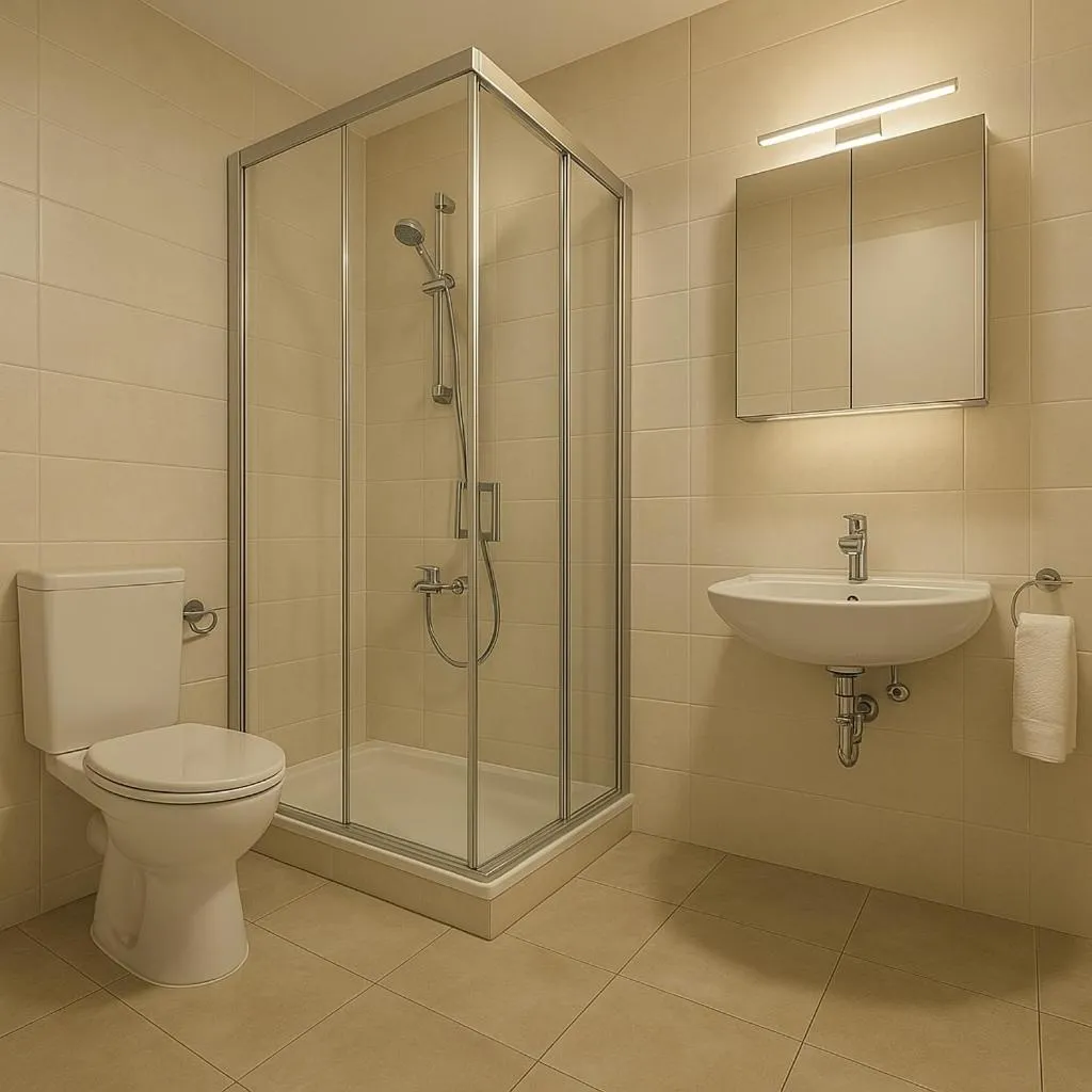 Bathroom in WzW Apartments - Wohnraum zum Wohlfühlen