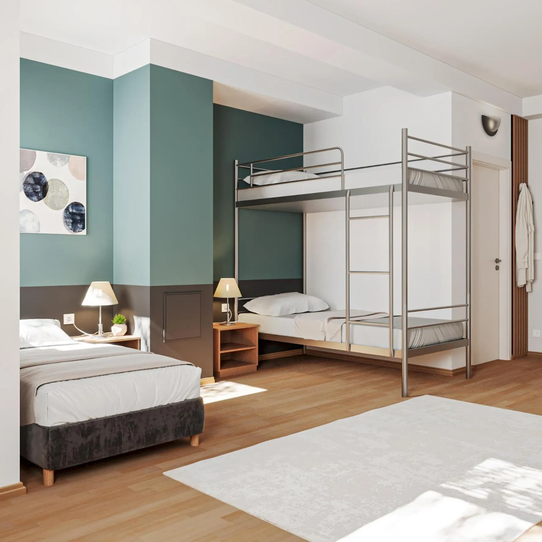 Bed in WzW Apartments - Wohnraum zum Wohlfühlen
