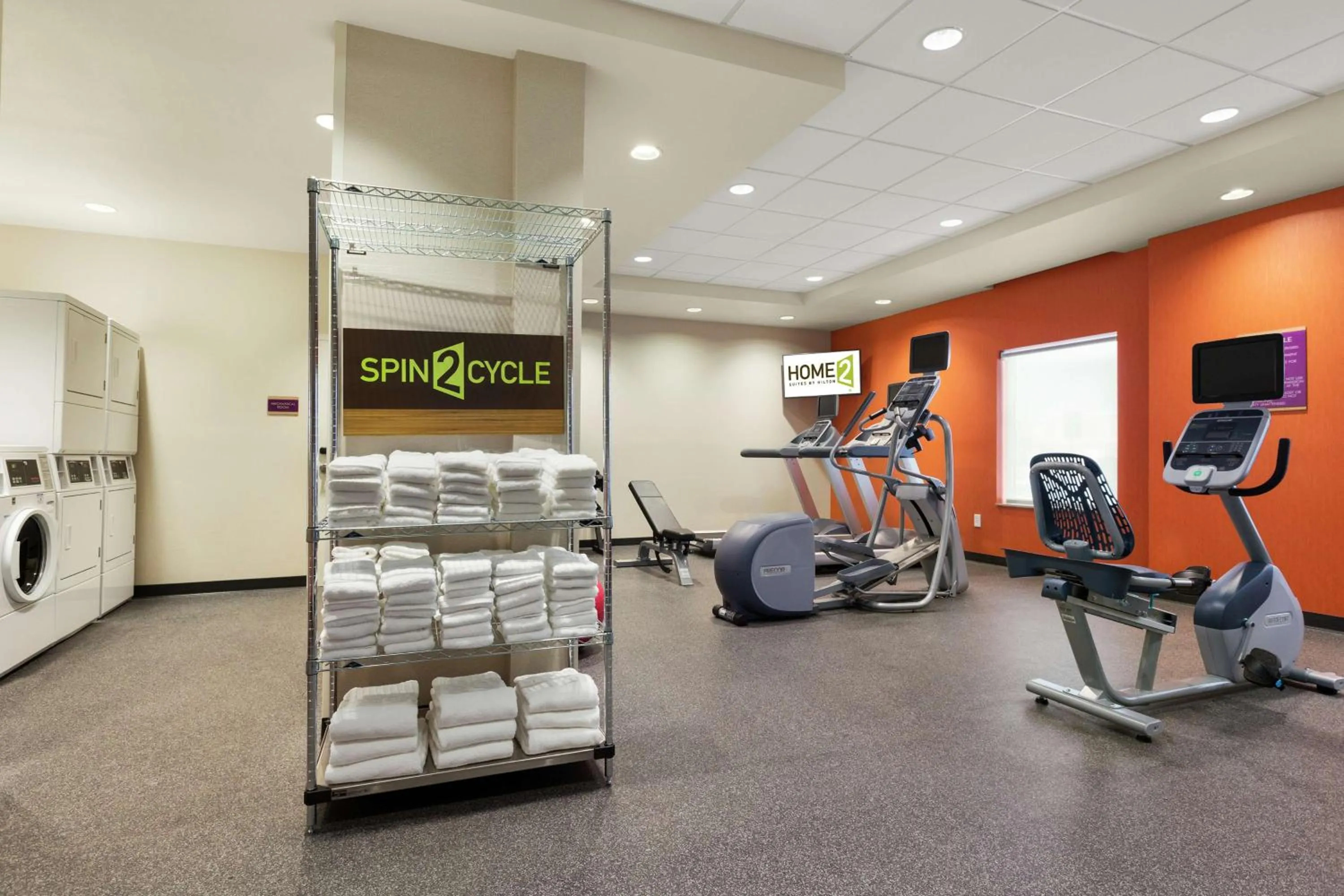 Fitness centre/facilities in Home2 Suites by Hilton San Angelo