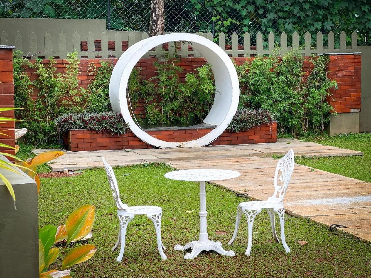 Patio in Talenresort Vythiri Villas