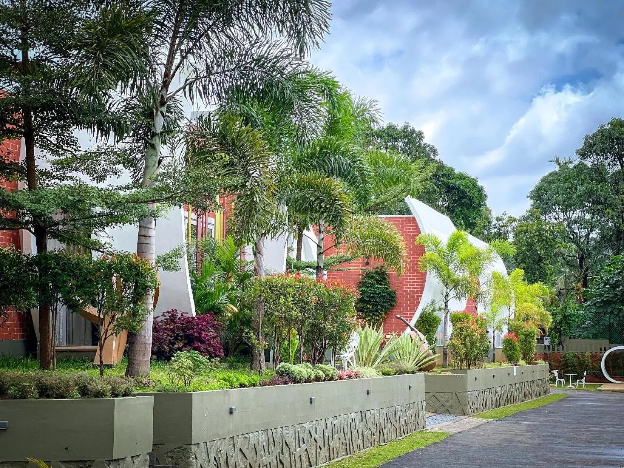 Garden in Talenresort Vythiri Villas