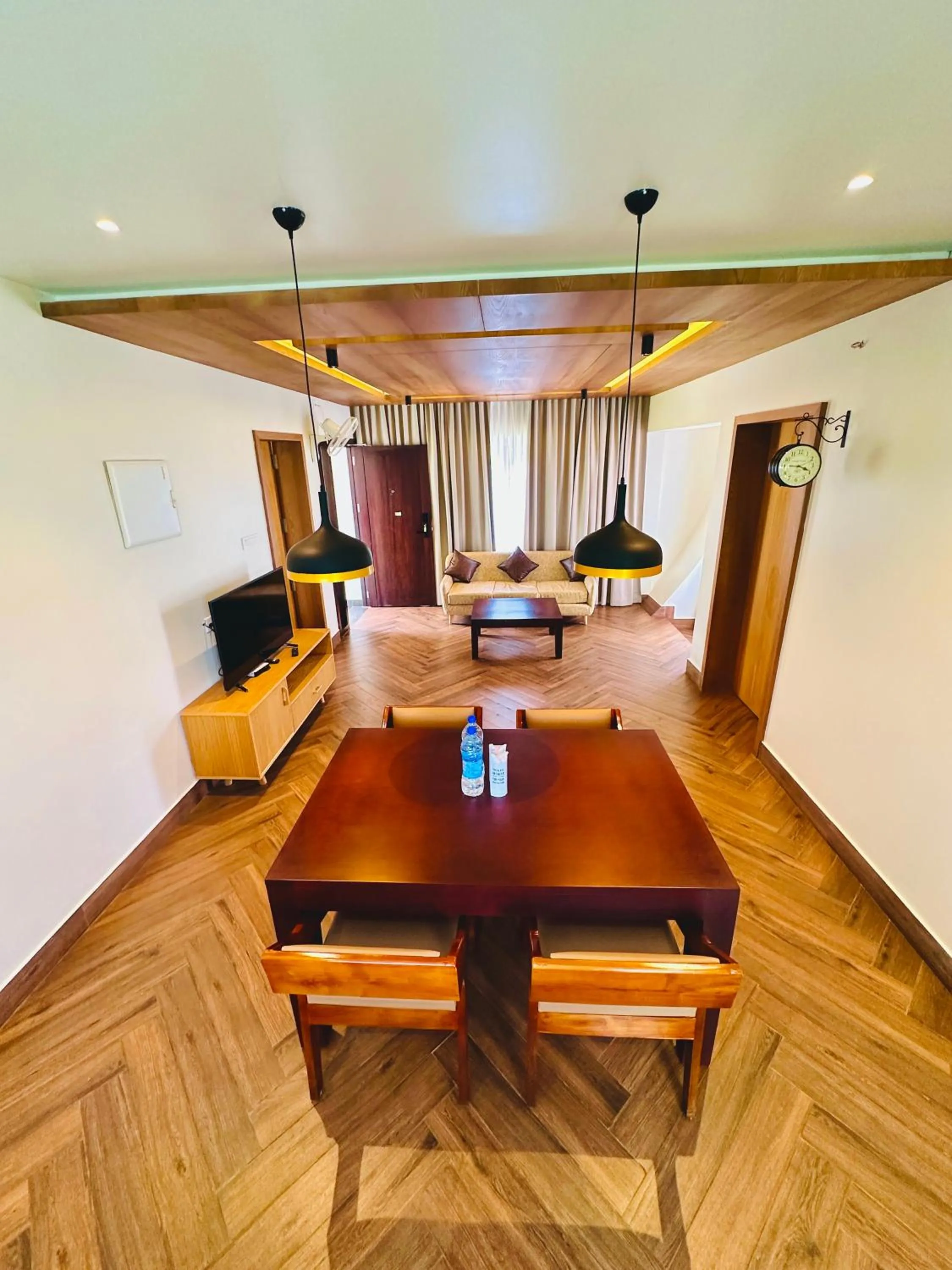 Living room in Talenresort Vythiri Villas