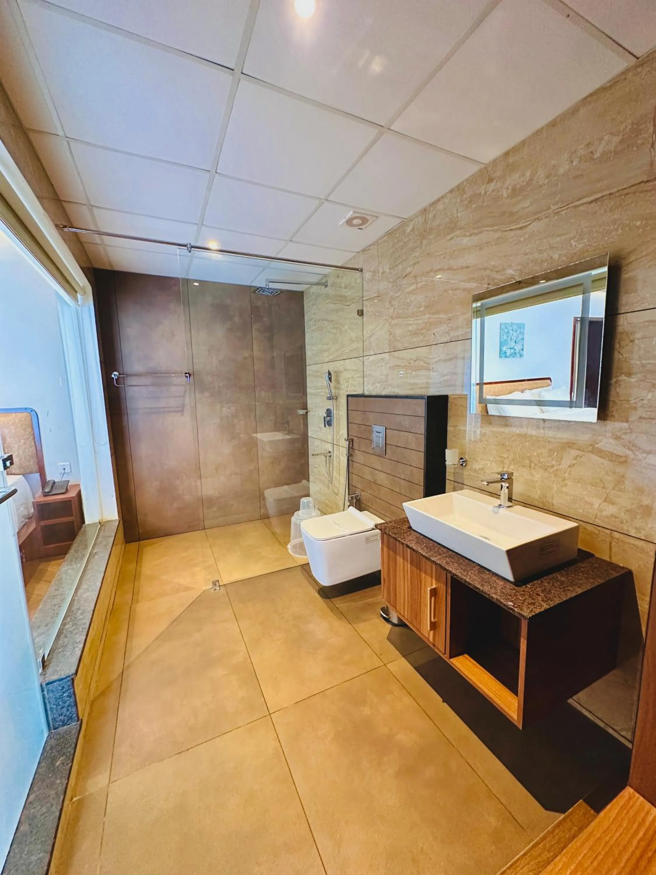 Bathroom in Talenresort Vythiri Villas