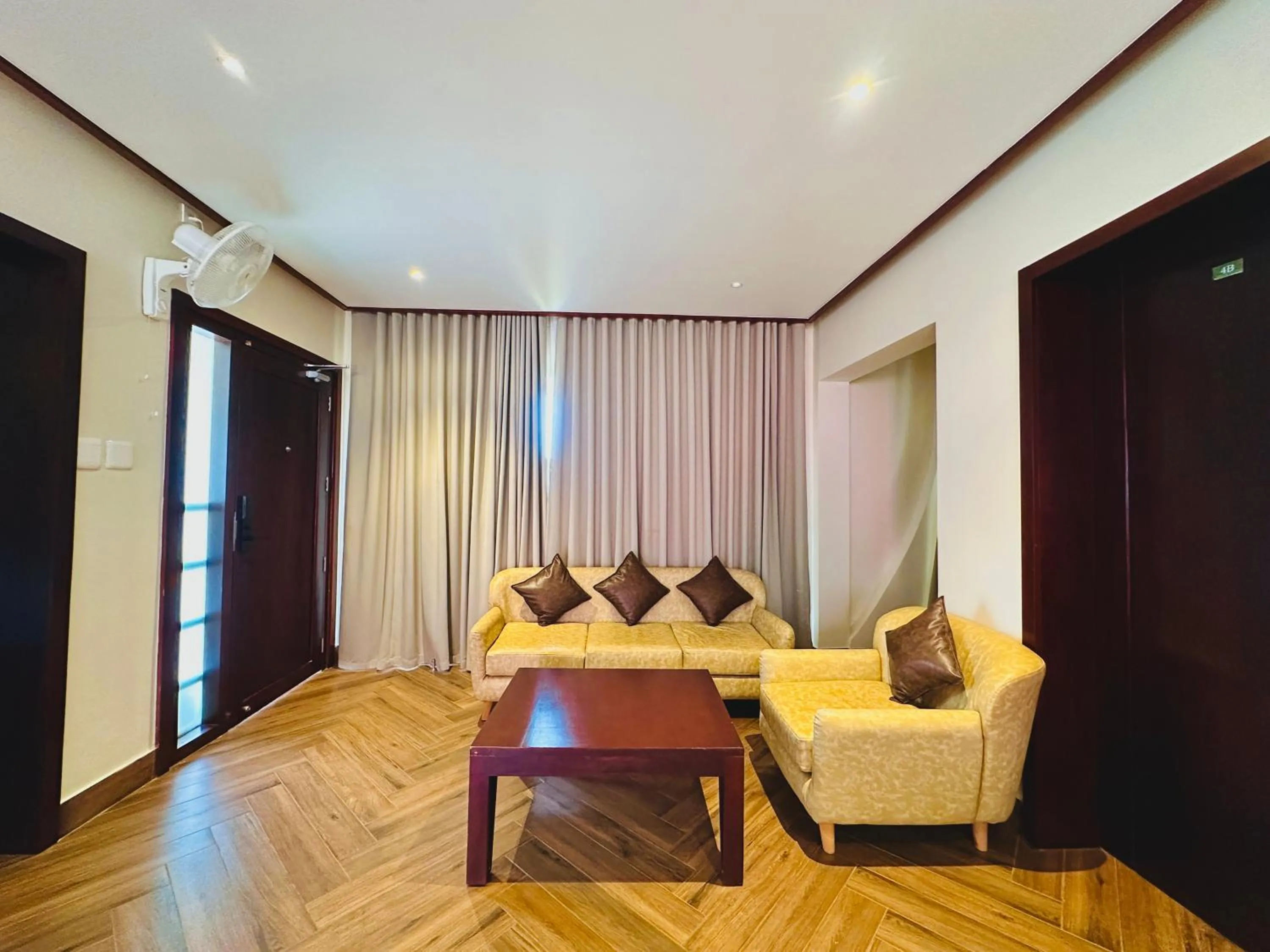 Living room in Talenresort Vythiri Villas