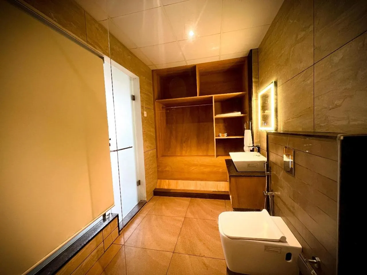 Toilet in Talenresort Vythiri Villas