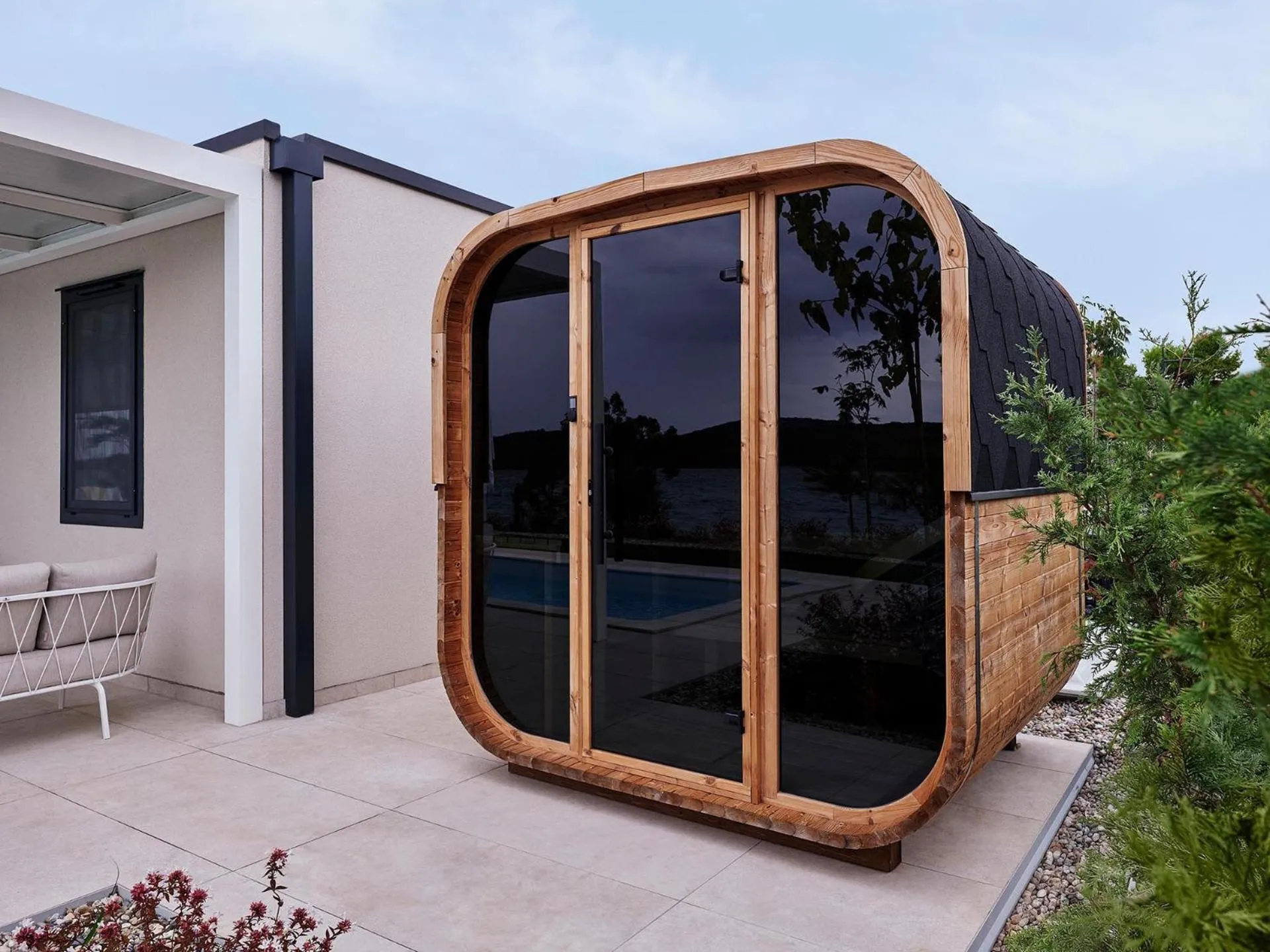 Sauna in Amadria Exclusive Beach Villa