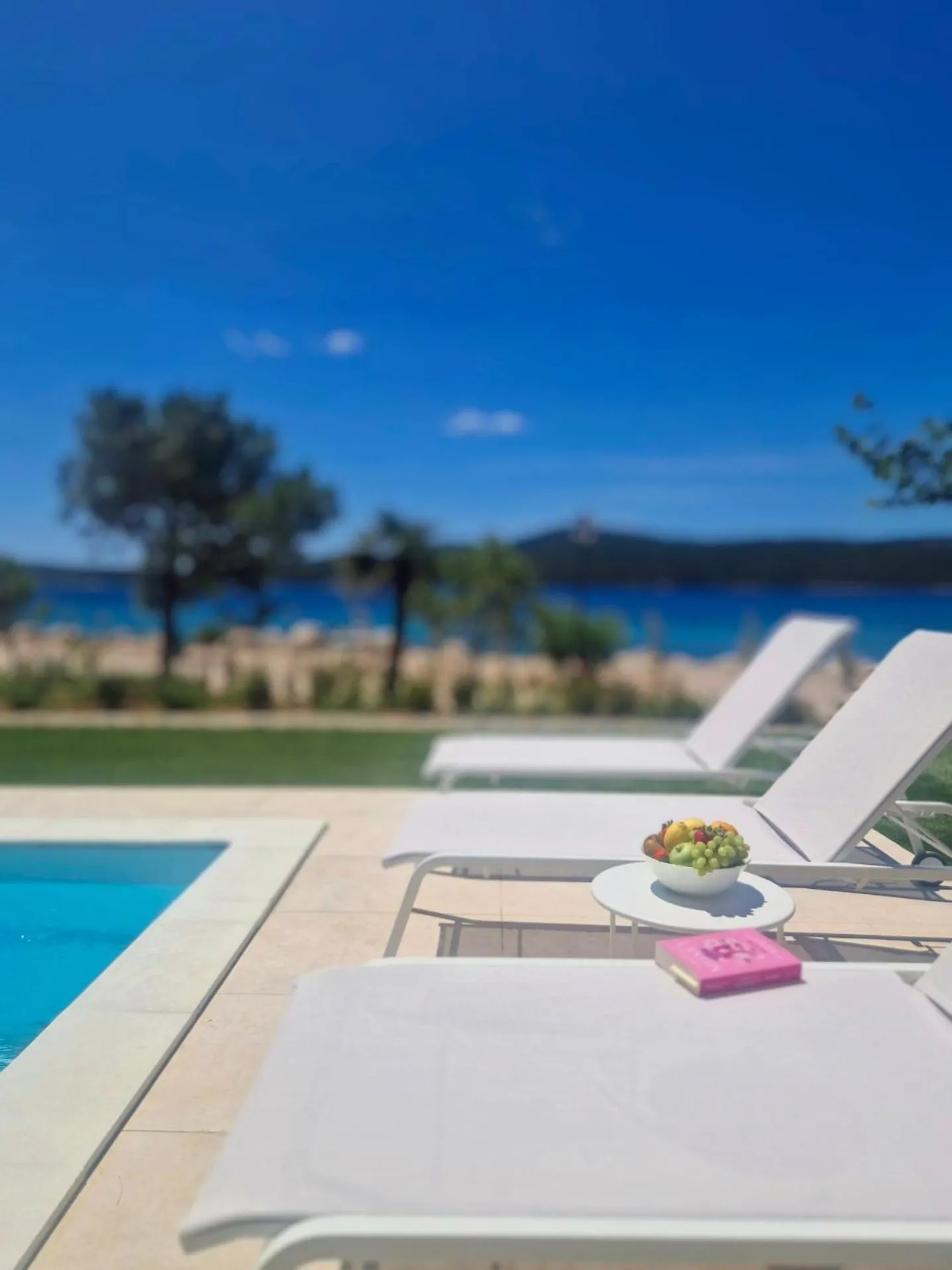 Pool view in Amadria Exclusive Beach Villa