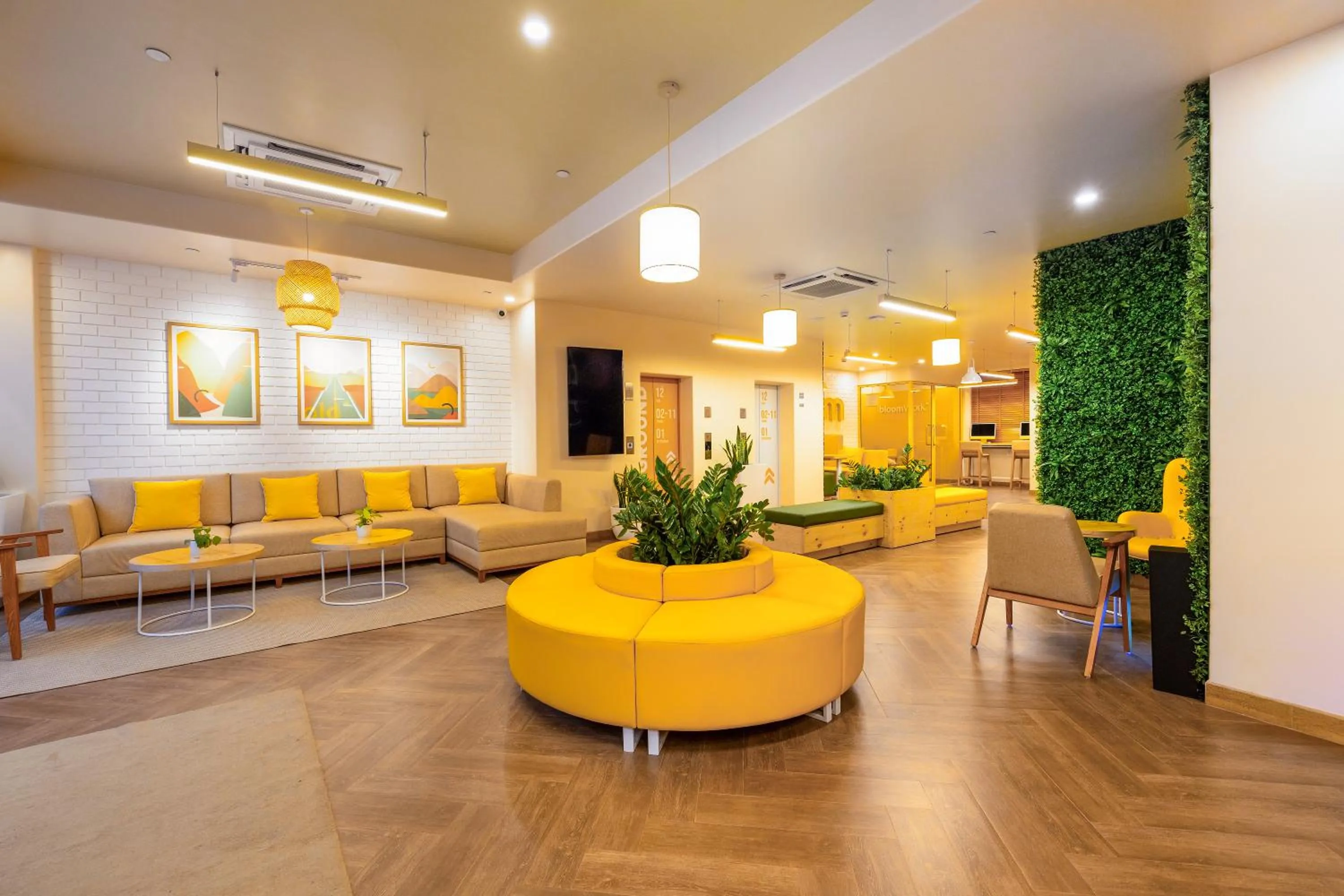 Lobby or reception in Bloom Hub l WEH Andheri
