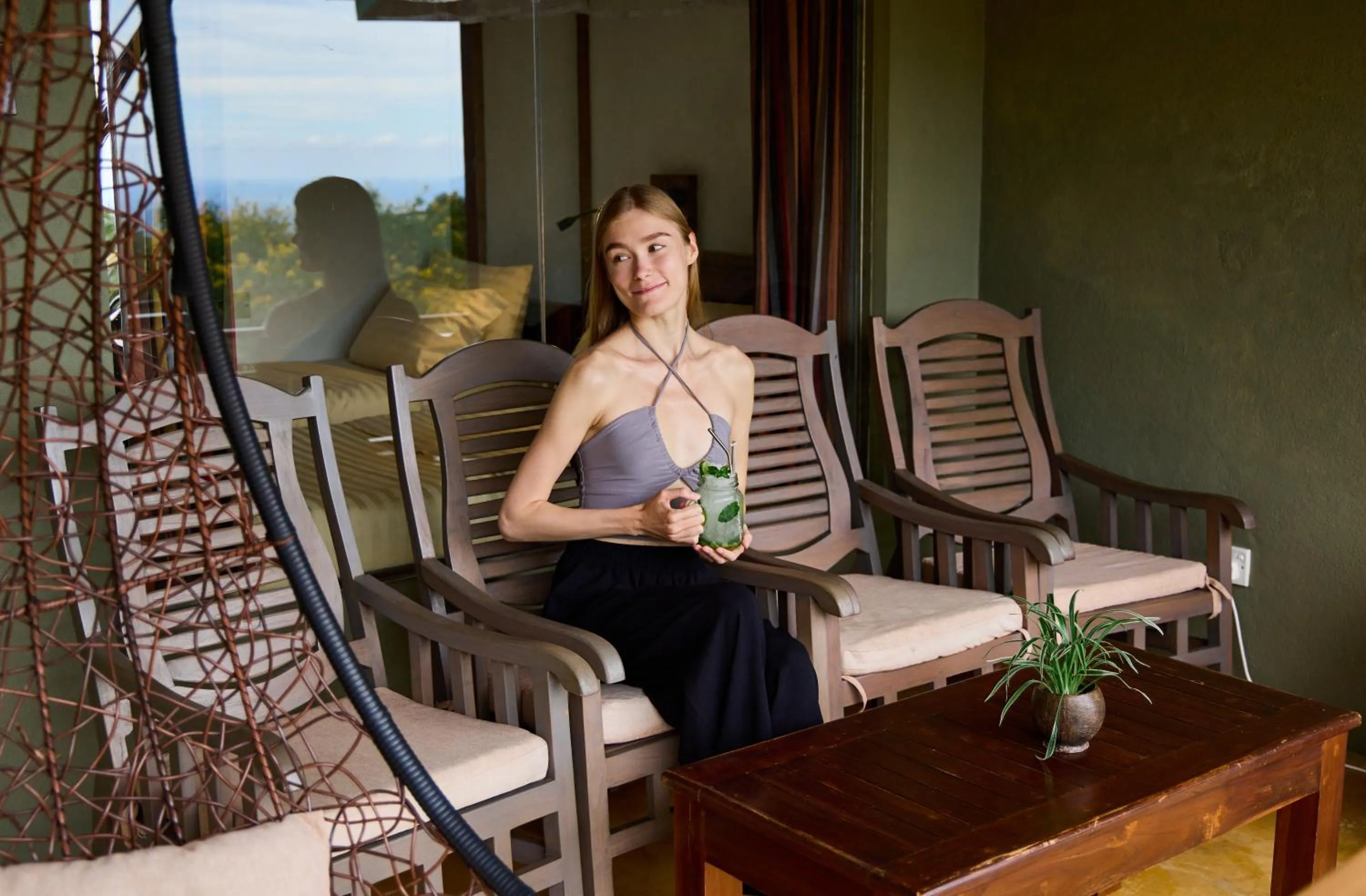 Balcony/Terrace in Zion View Ella Green Retreat