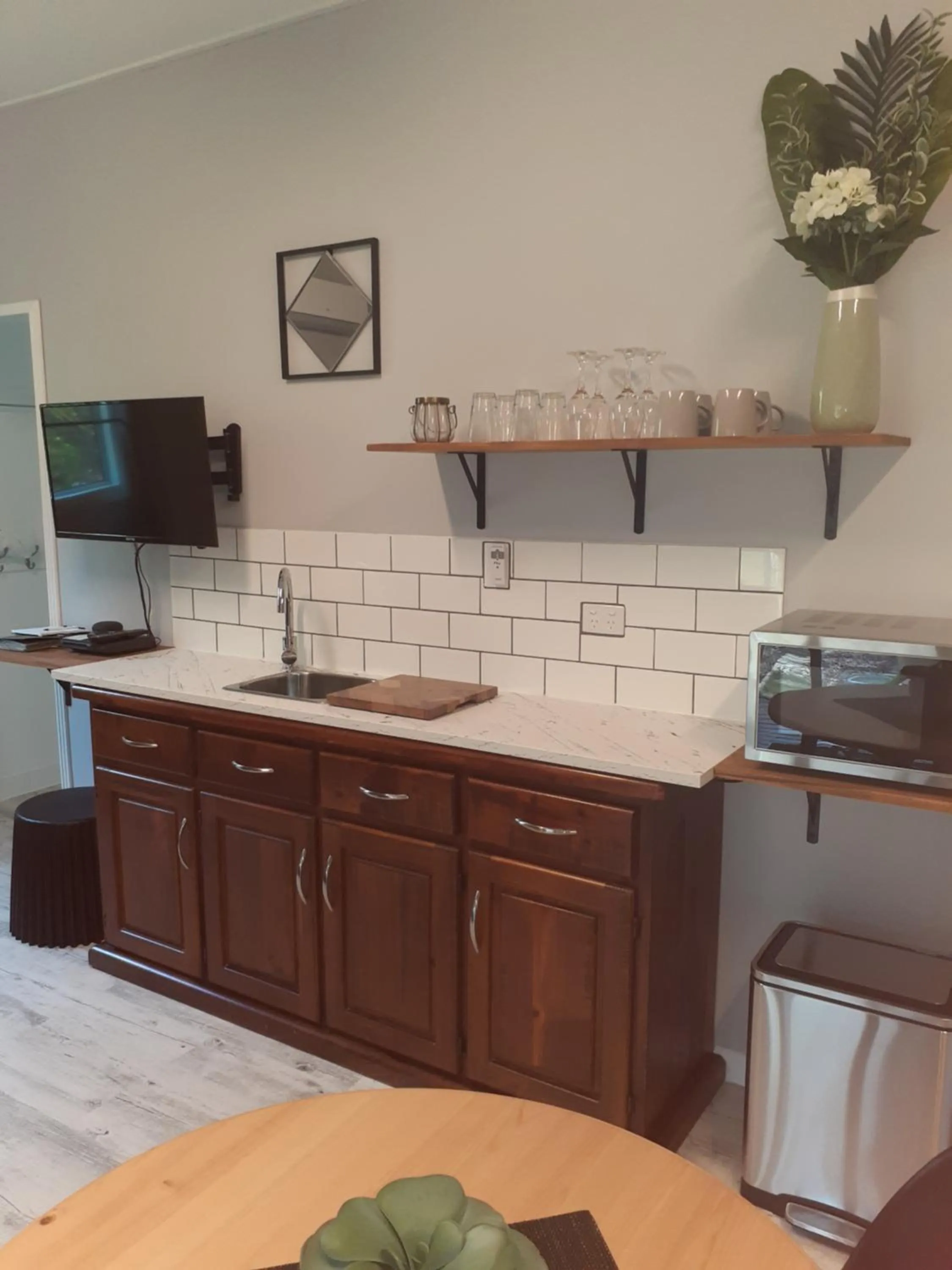 Kitchen or kitchenette in Bluegrass BnB