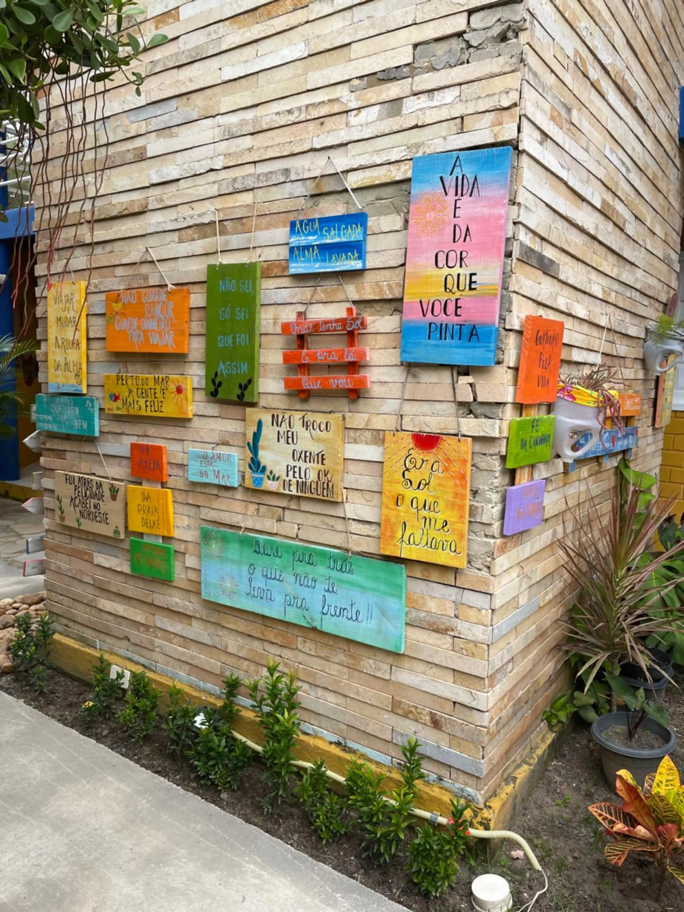 Garden in Pousada Girassol