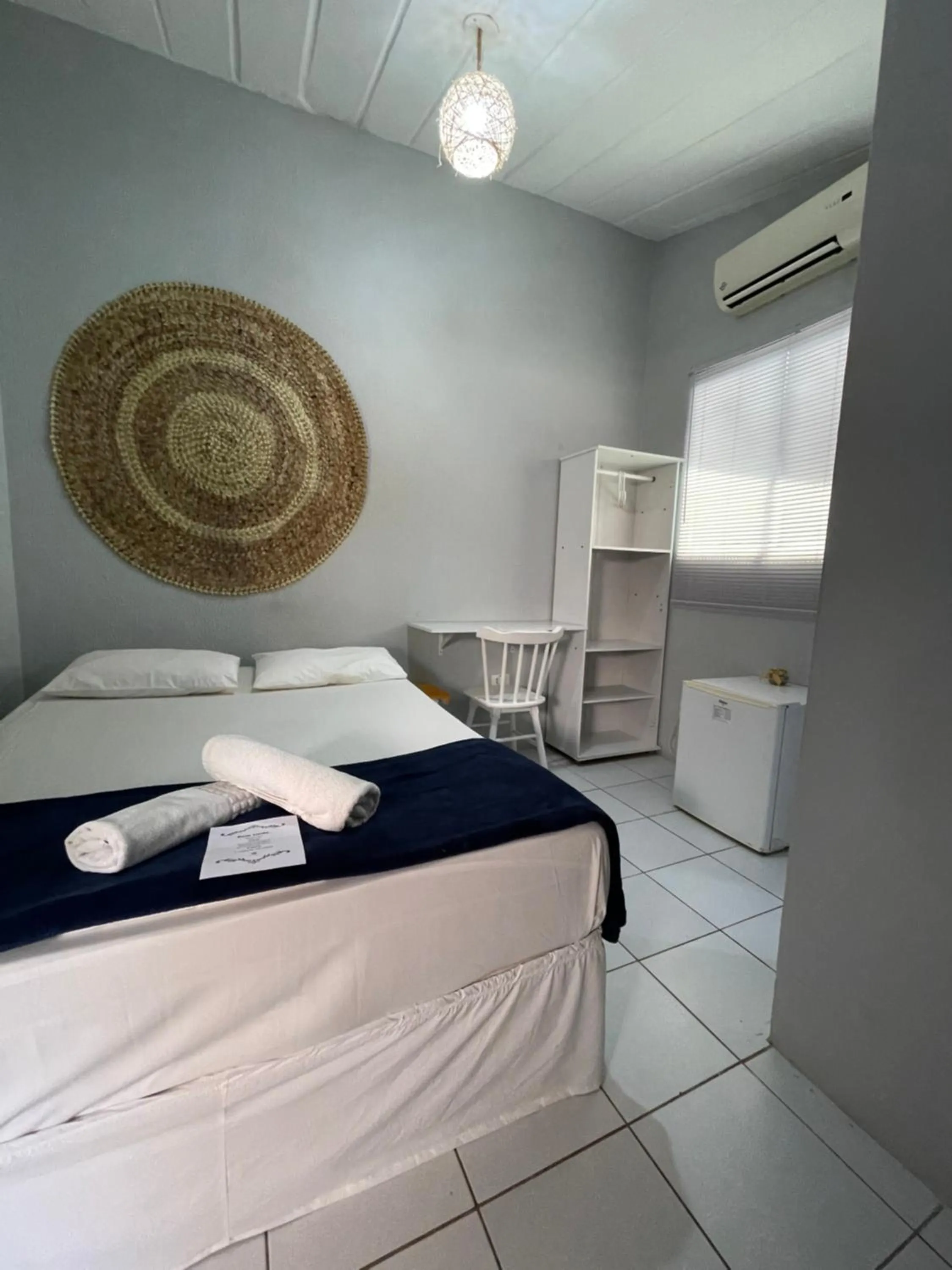 Bed in Pousada Girassol