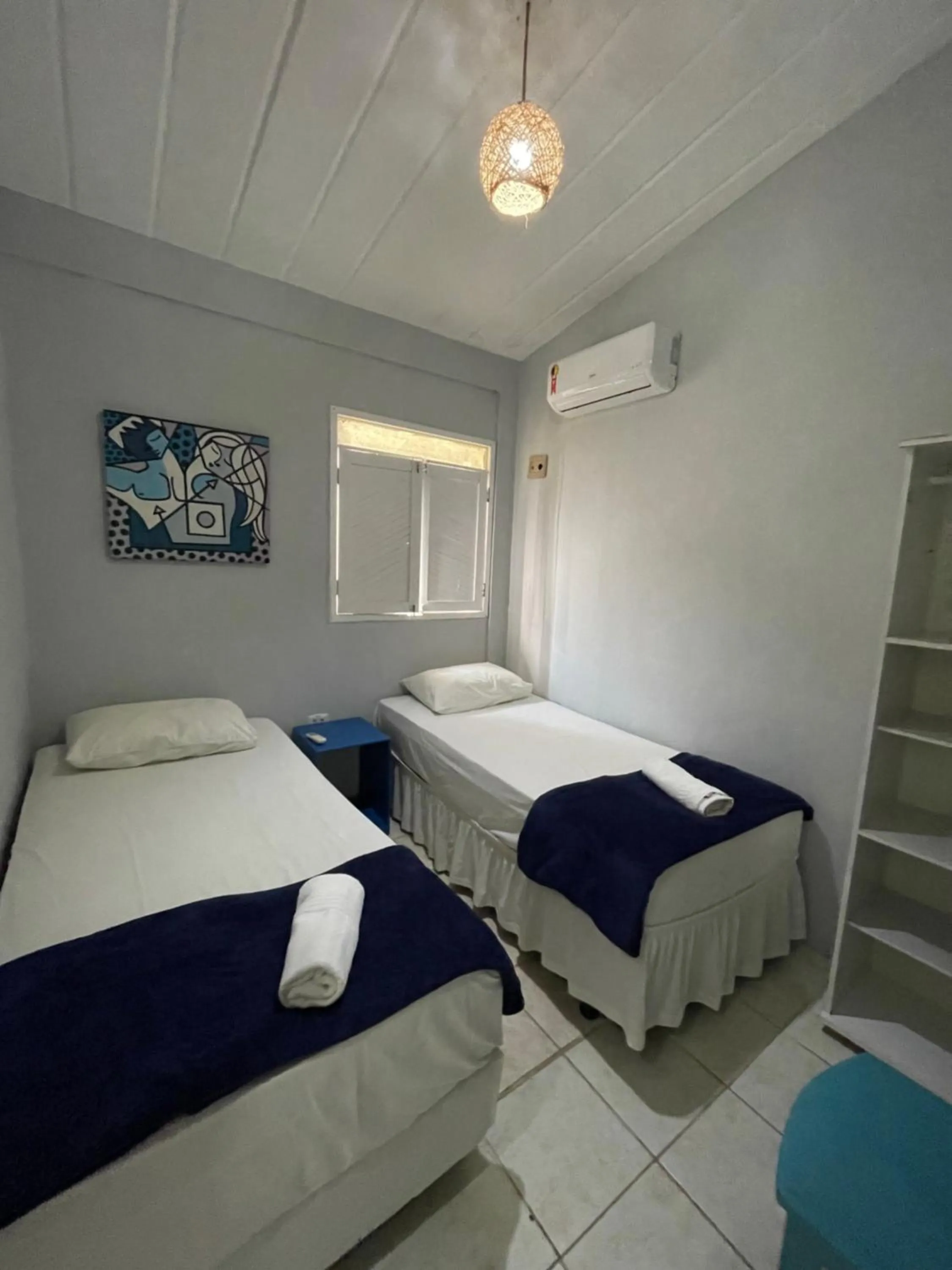 Bed in Pousada Girassol