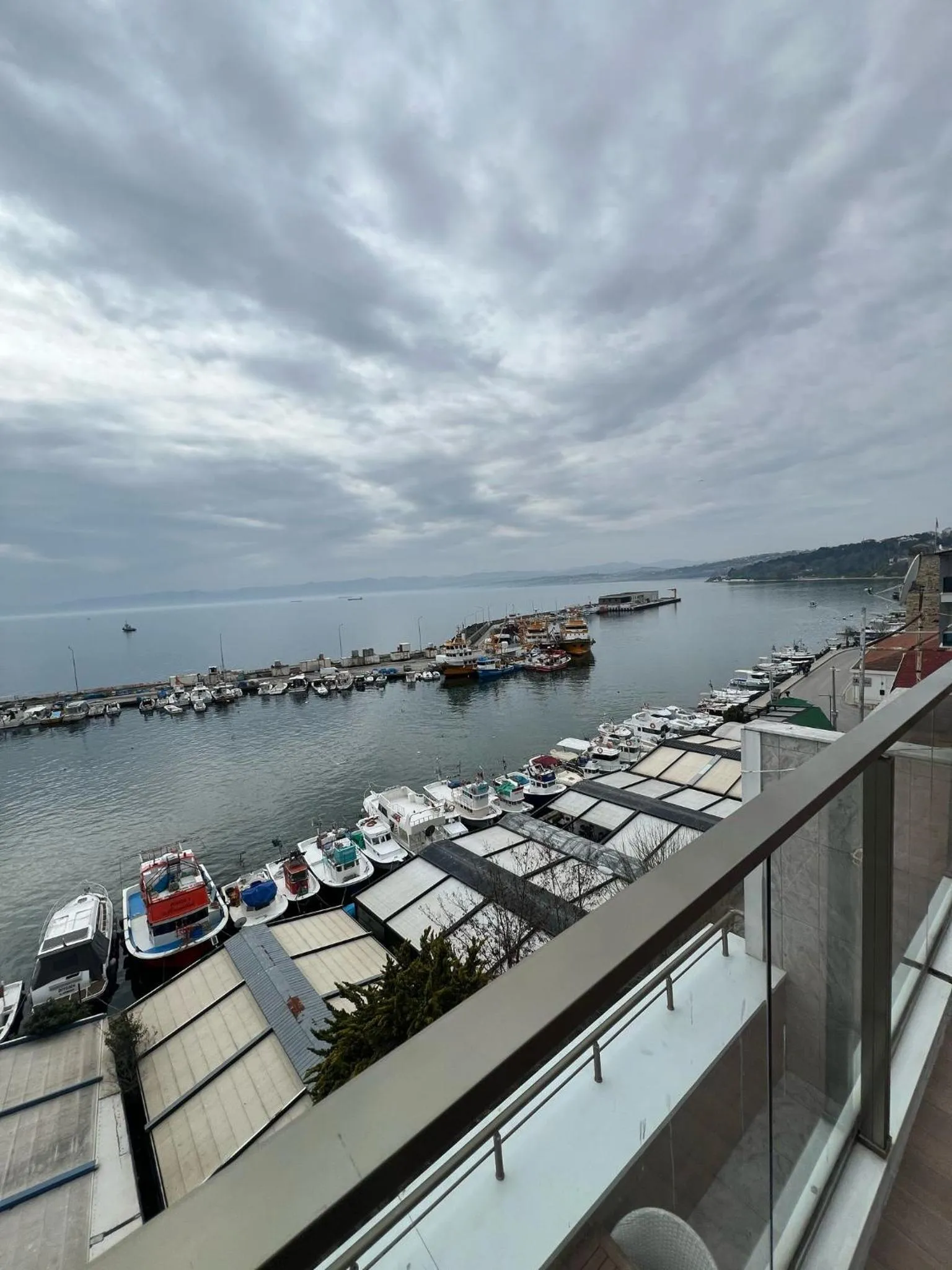 Double Room with Balcony and Sea View in The Port Rooms