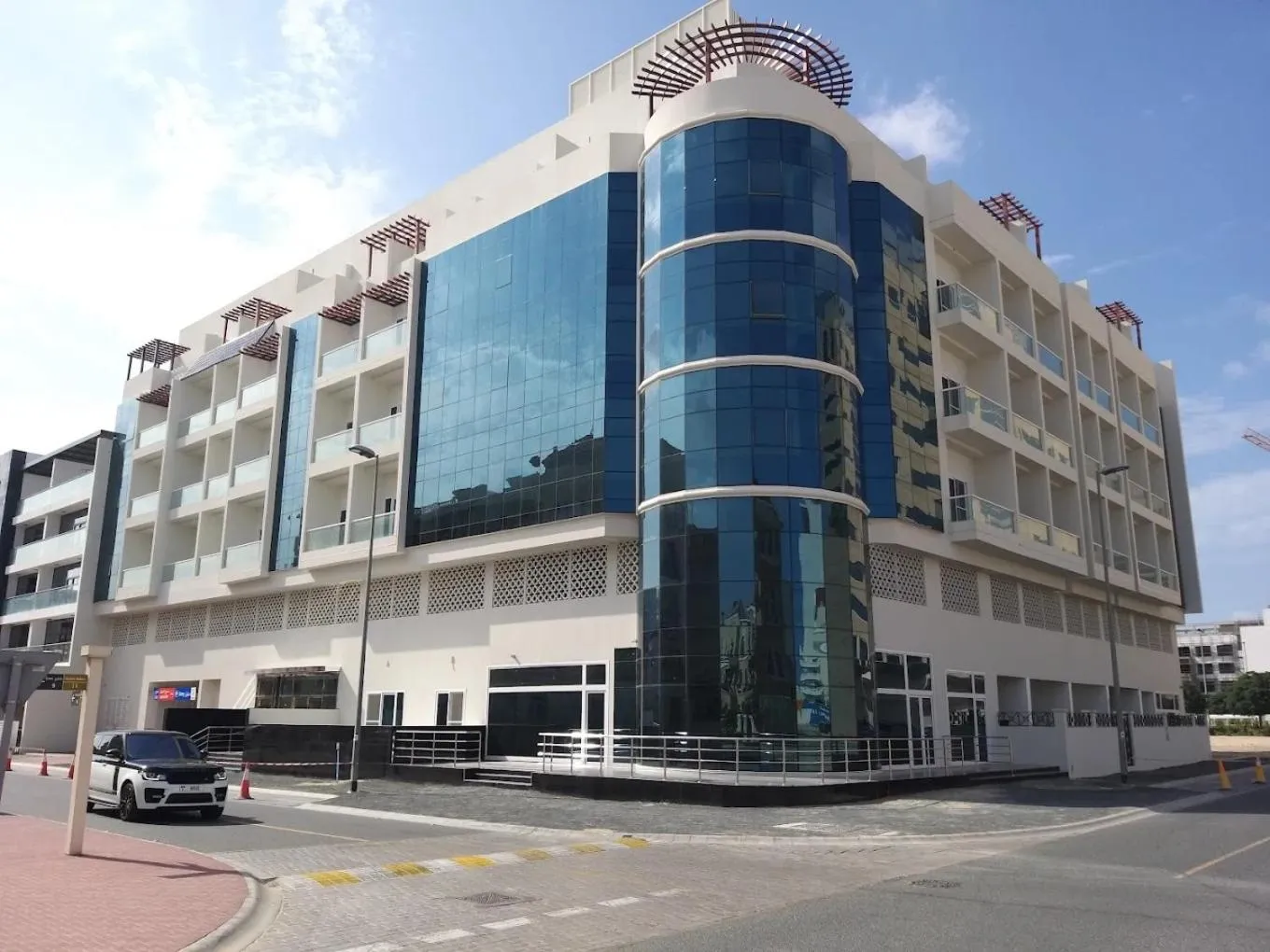 Property building in MK Residence JVC