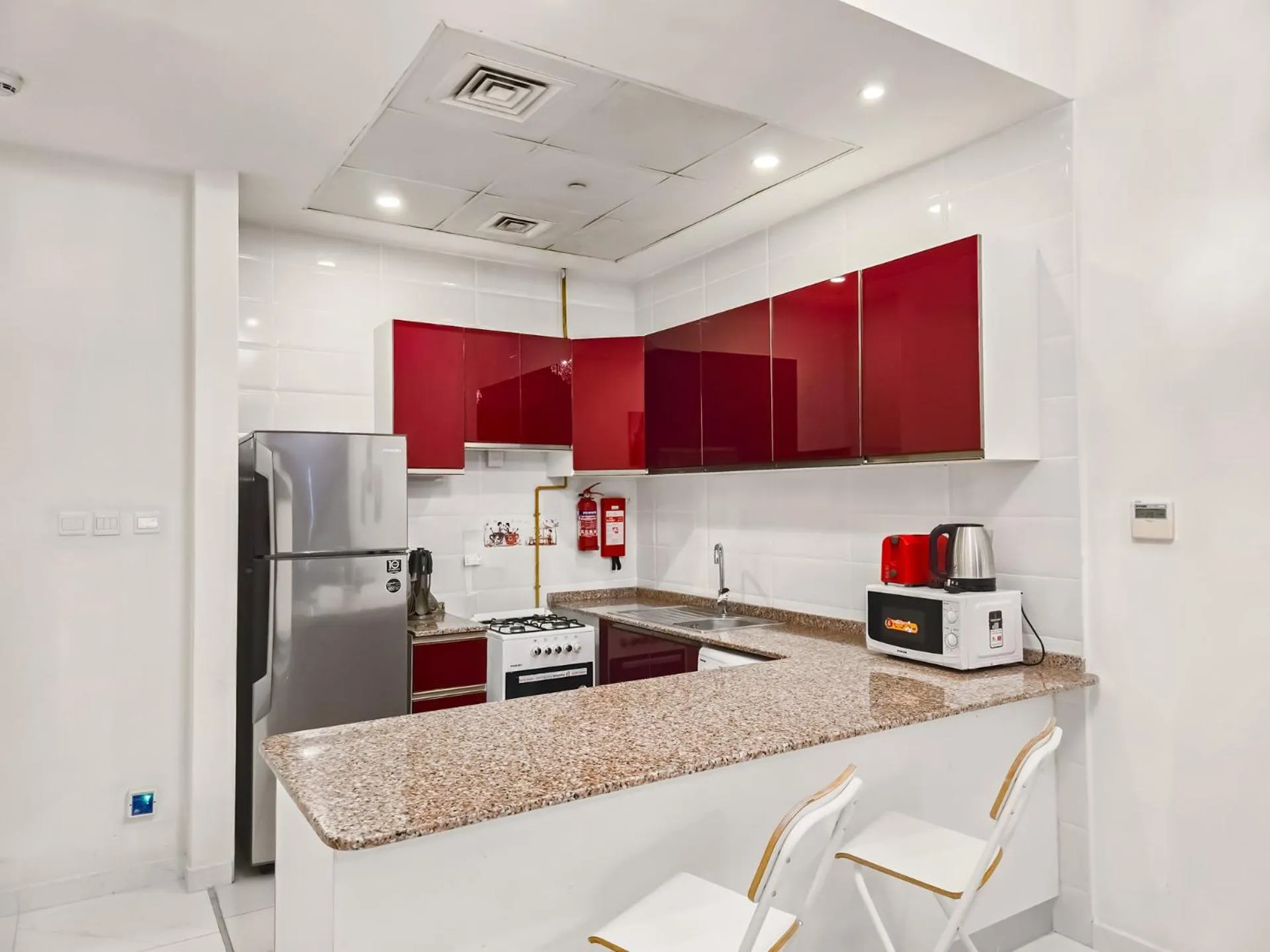 Kitchen or kitchenette in MK Residence JVC