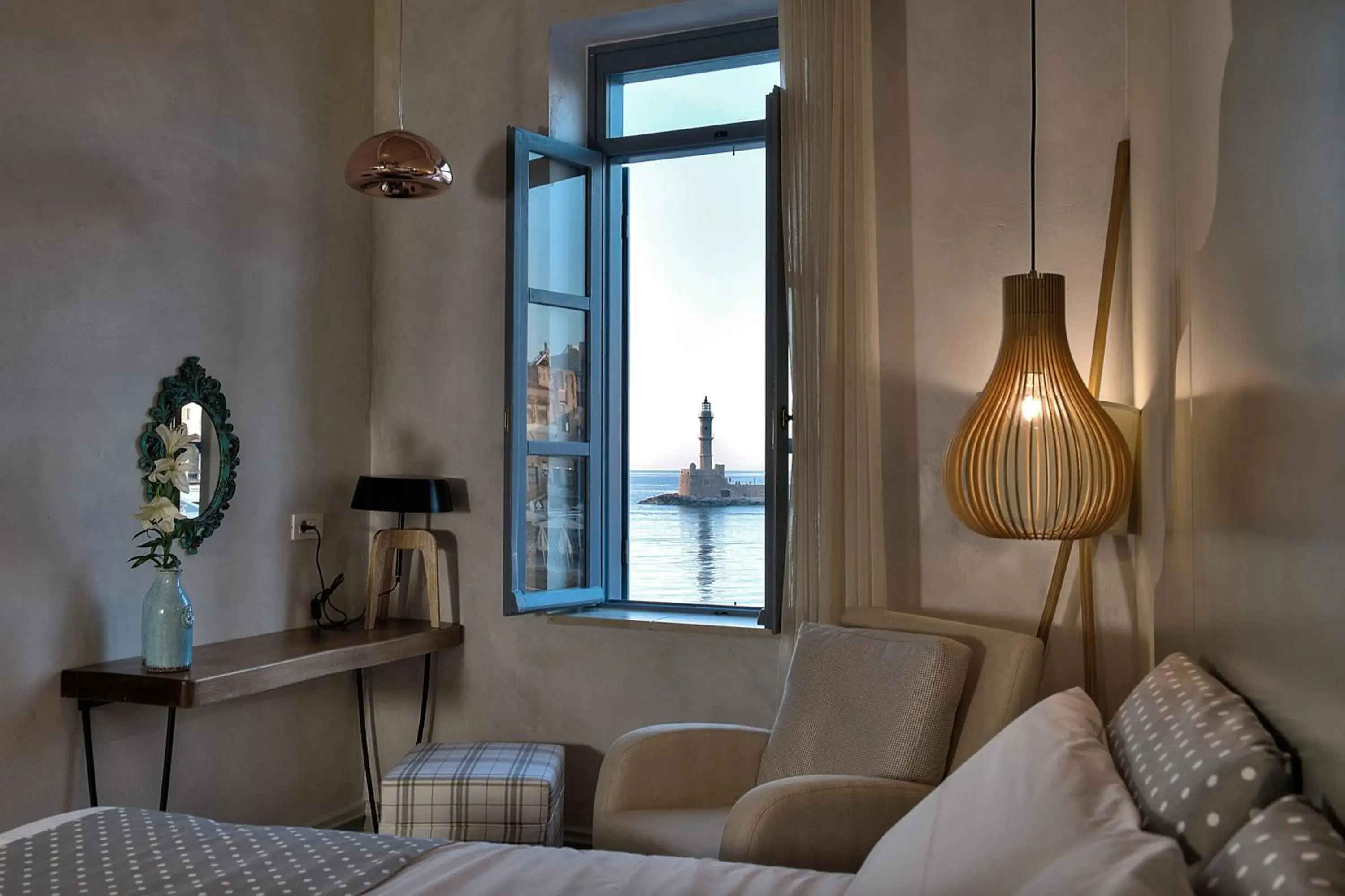 Superior Room with Sea View in Elia Zampeliou Hotel Superior Room with Sea View in Elia Zampeliou Hotel