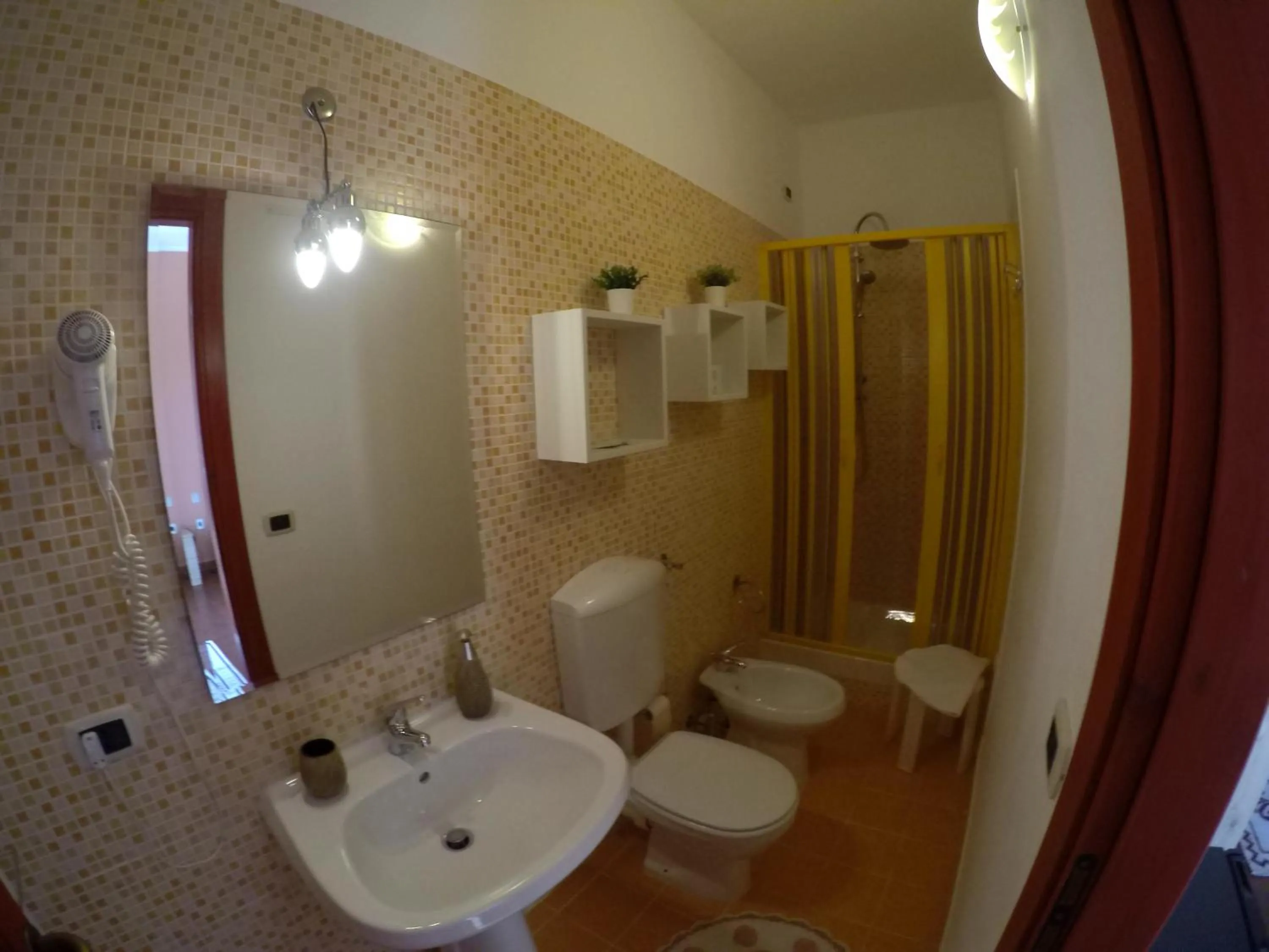 Shower in Al Sole Di Pula