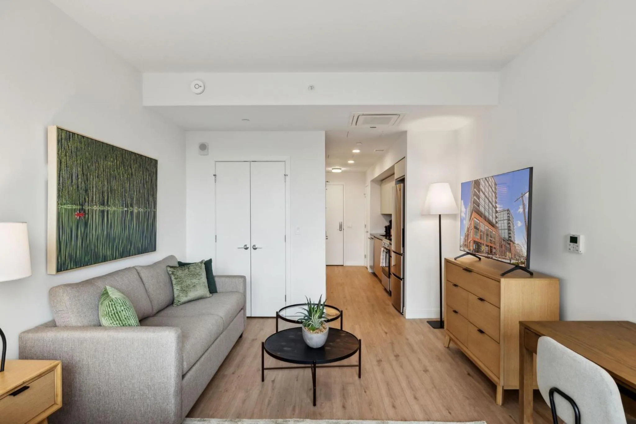 Living room in Placemakr Buzzard Point