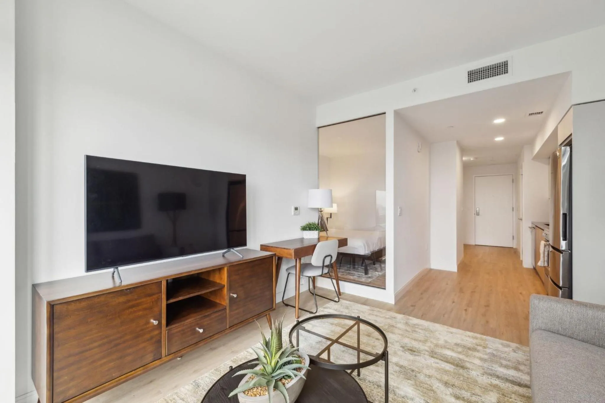 Living room in Placemakr Buzzard Point