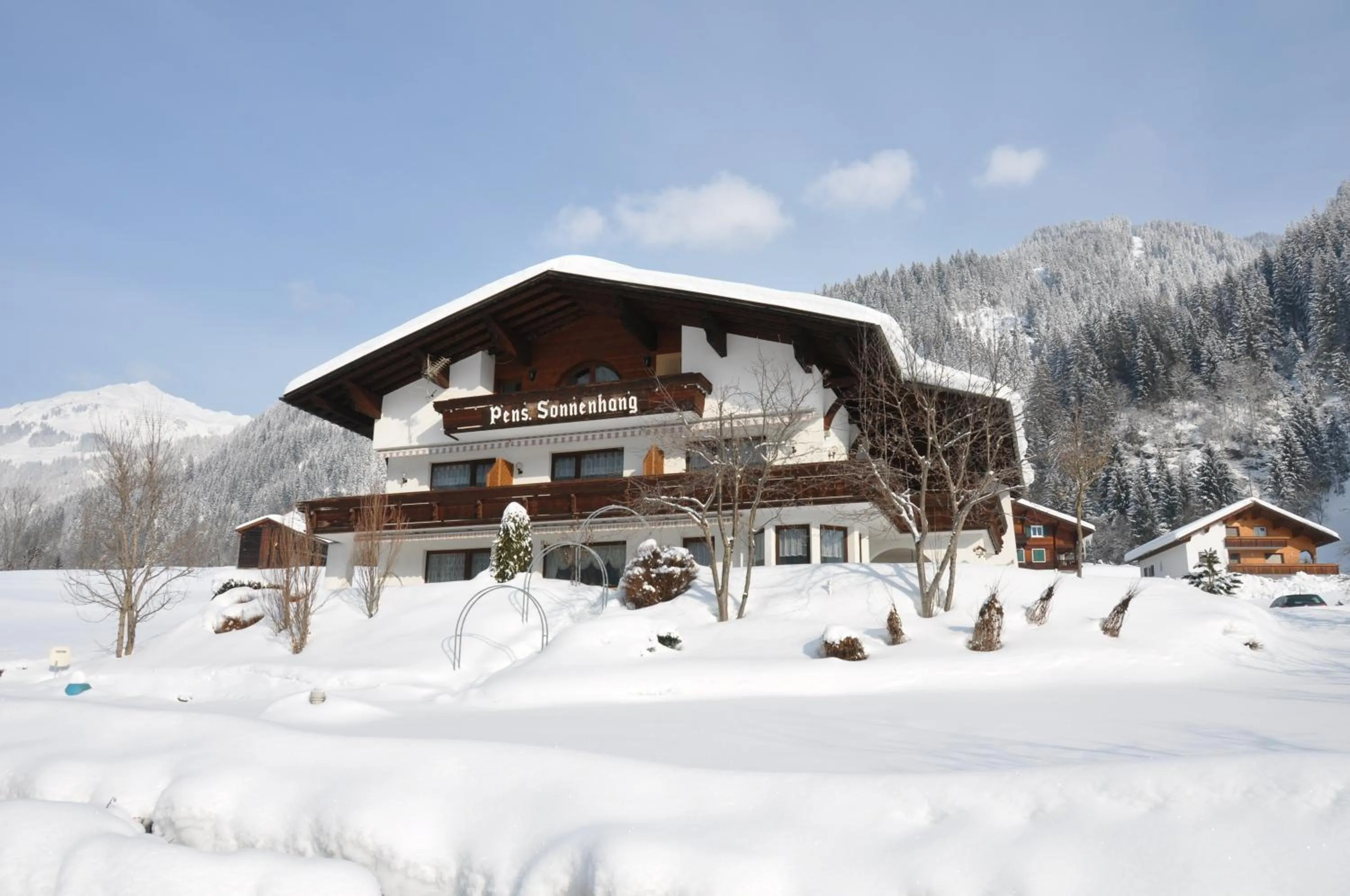 Facade/entrance in Sonnenhang Montafon