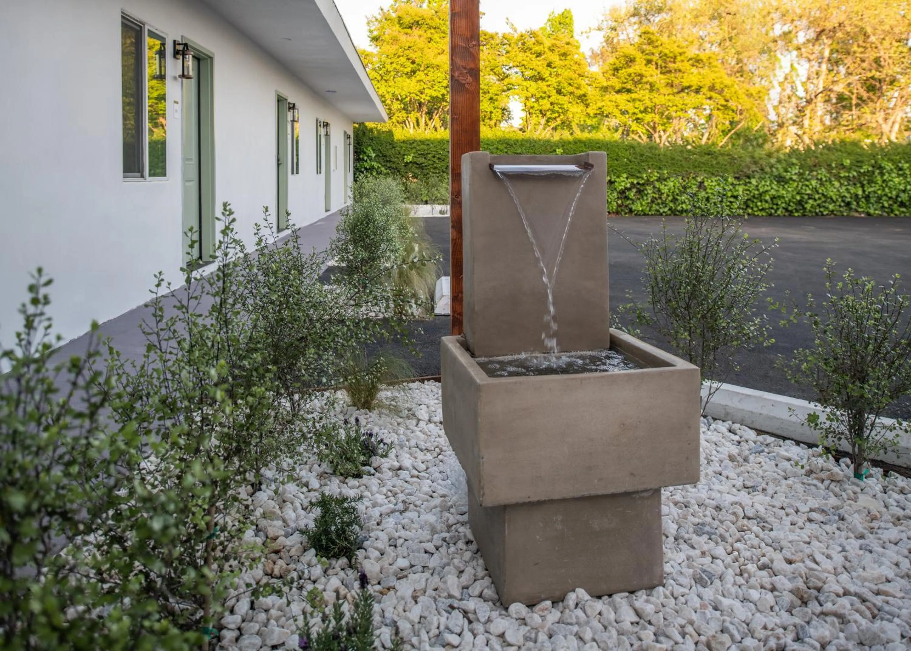 Garden in The LEEF Hotel