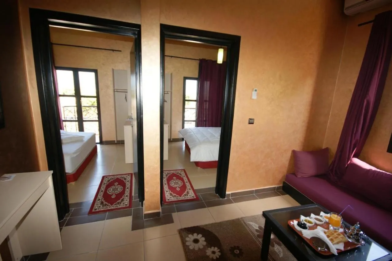 Living room, Bed in INOU Hotel Aourir